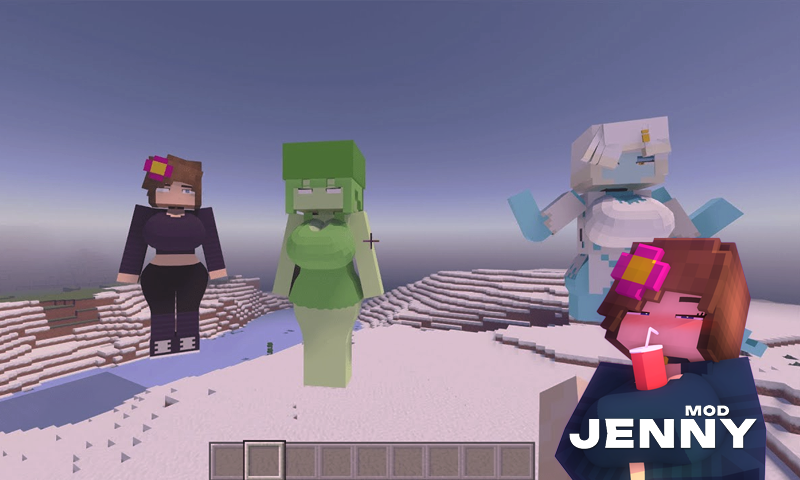 اسکرین شات 3 برنامه Jenny mod for Minecraft PE