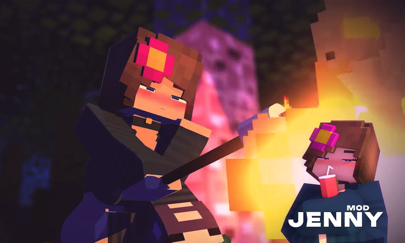 اسکرین شات 1 برنامه Jenny mod for Minecraft PE