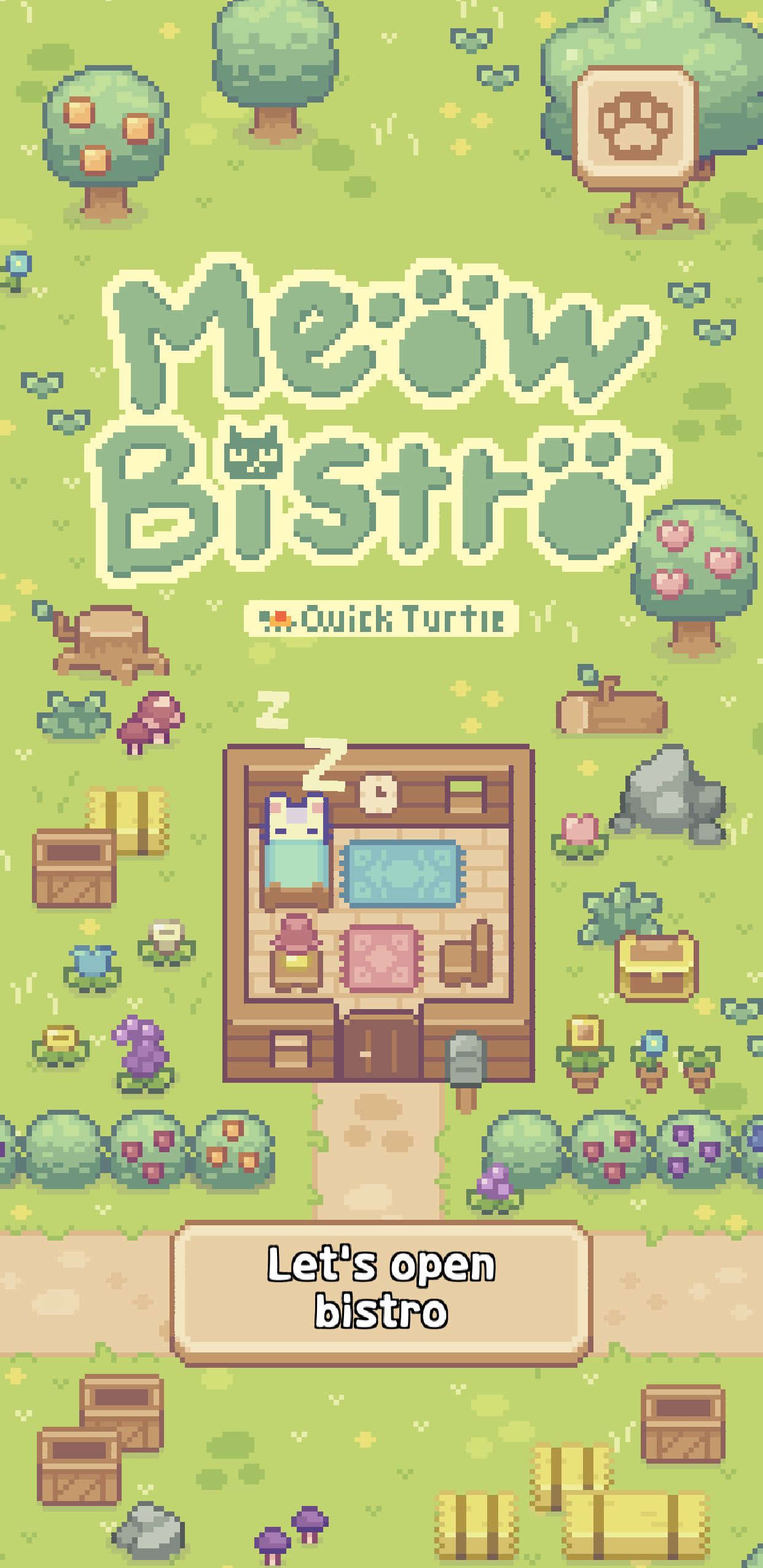 اسکرین شات 1 بازی Meow Bistro!