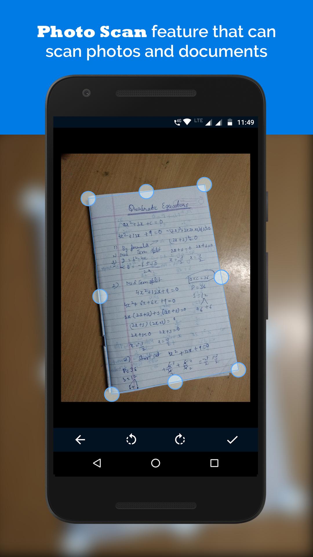 اسکرین شات 6 برنامه Photo Scan - Quisquee