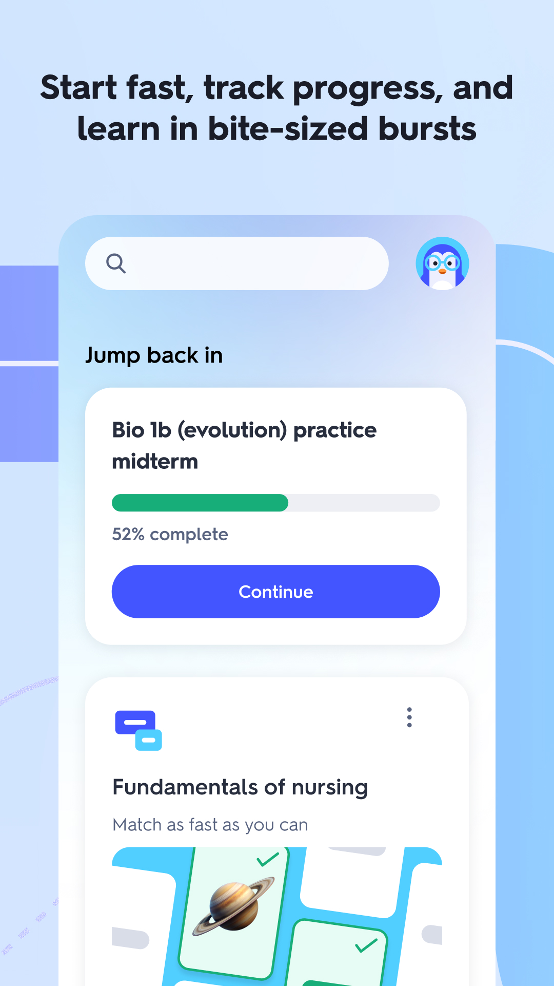 اسکرین شات 4 برنامه Quizlet: More than Flashcards
