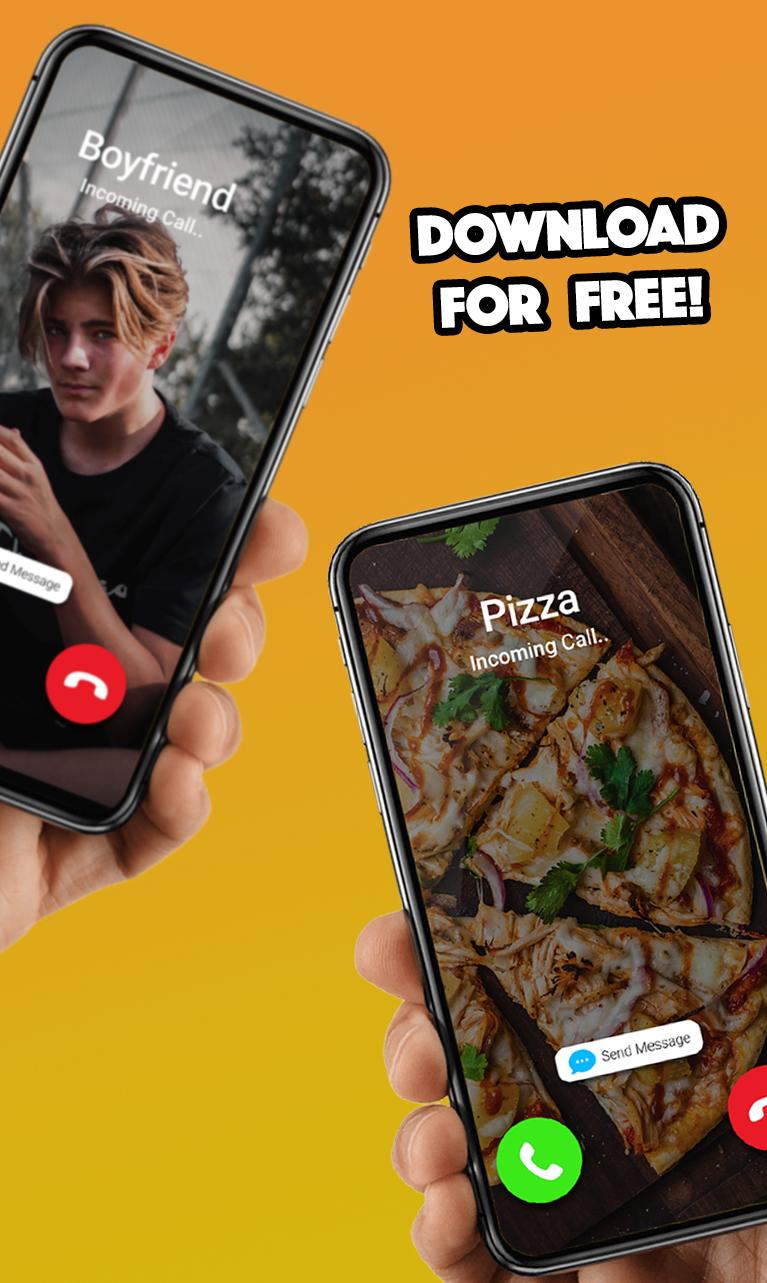 اسکرین شات 6 برنامه Fake Call App Prank