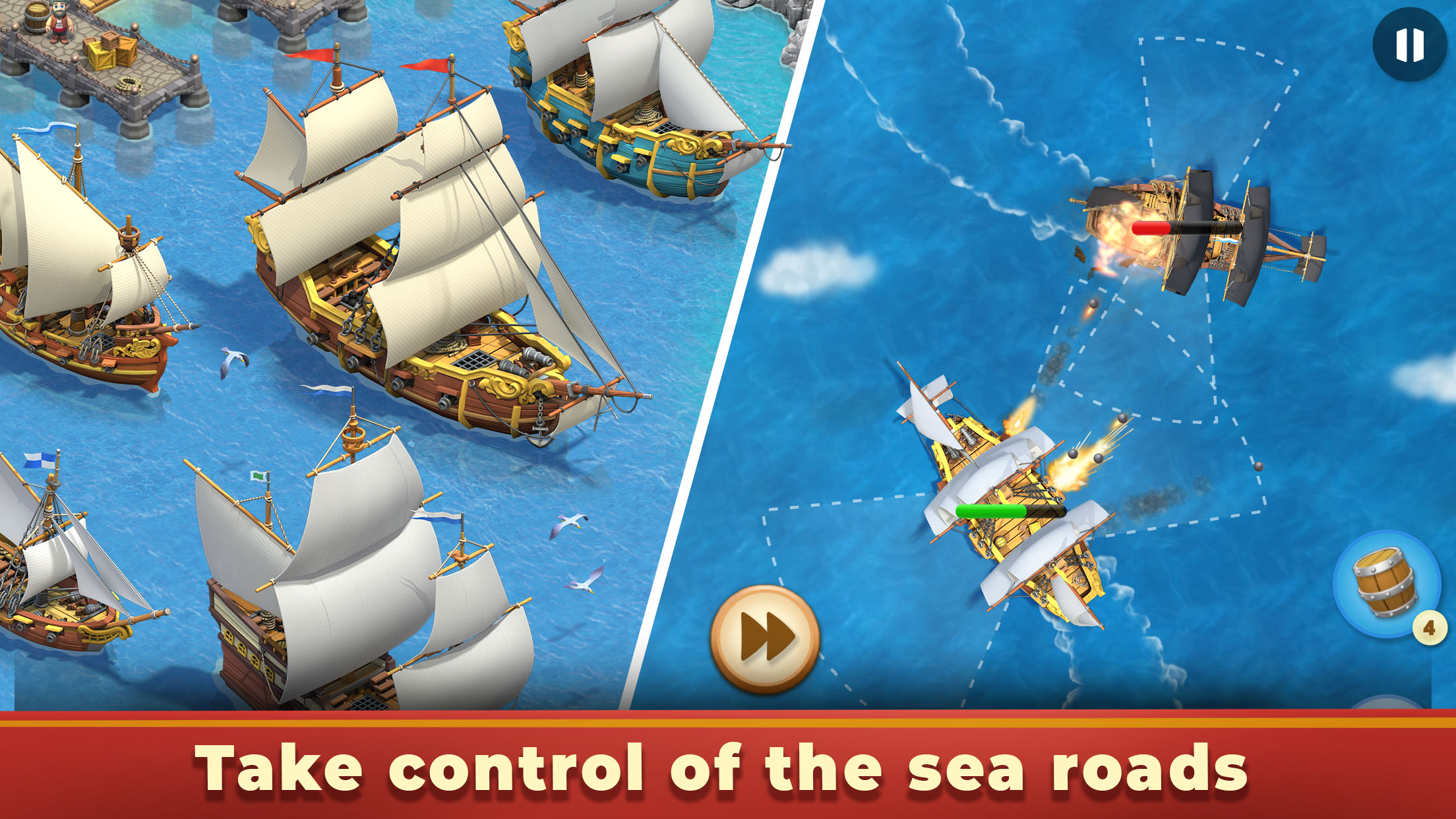اسکرین شات 3 بازی Sea Traders Empire