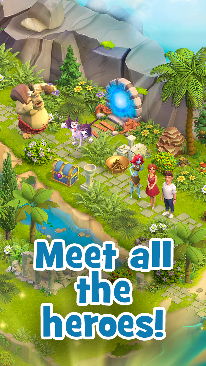 اسکرین شات 6 بازی Land of Legends: Island games