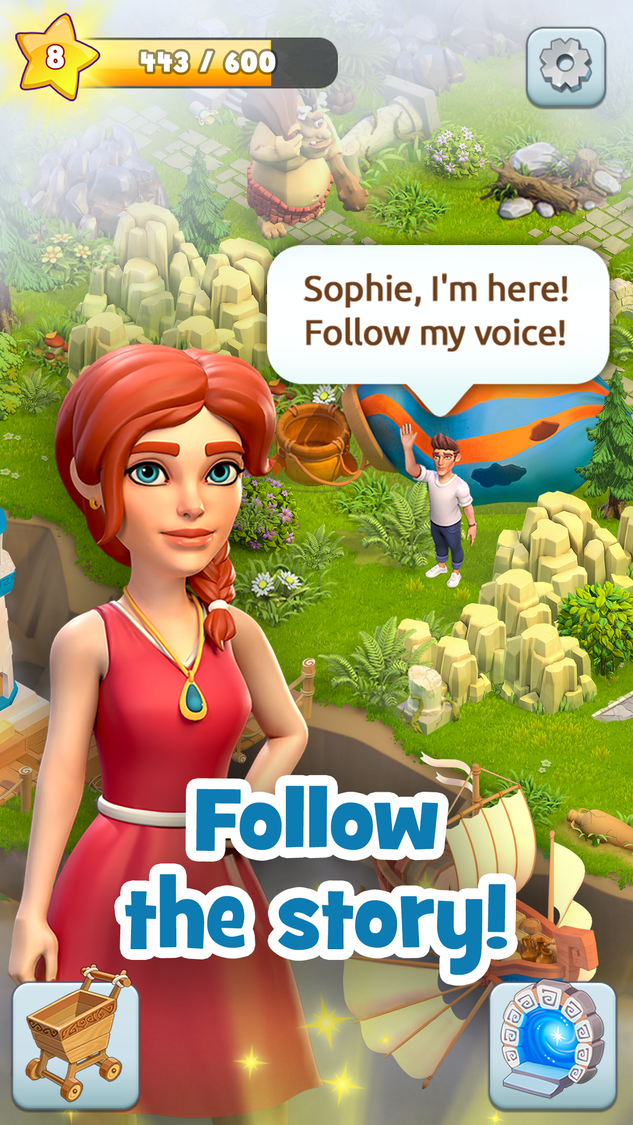 اسکرین شات 1 بازی Land of Legends: Island games