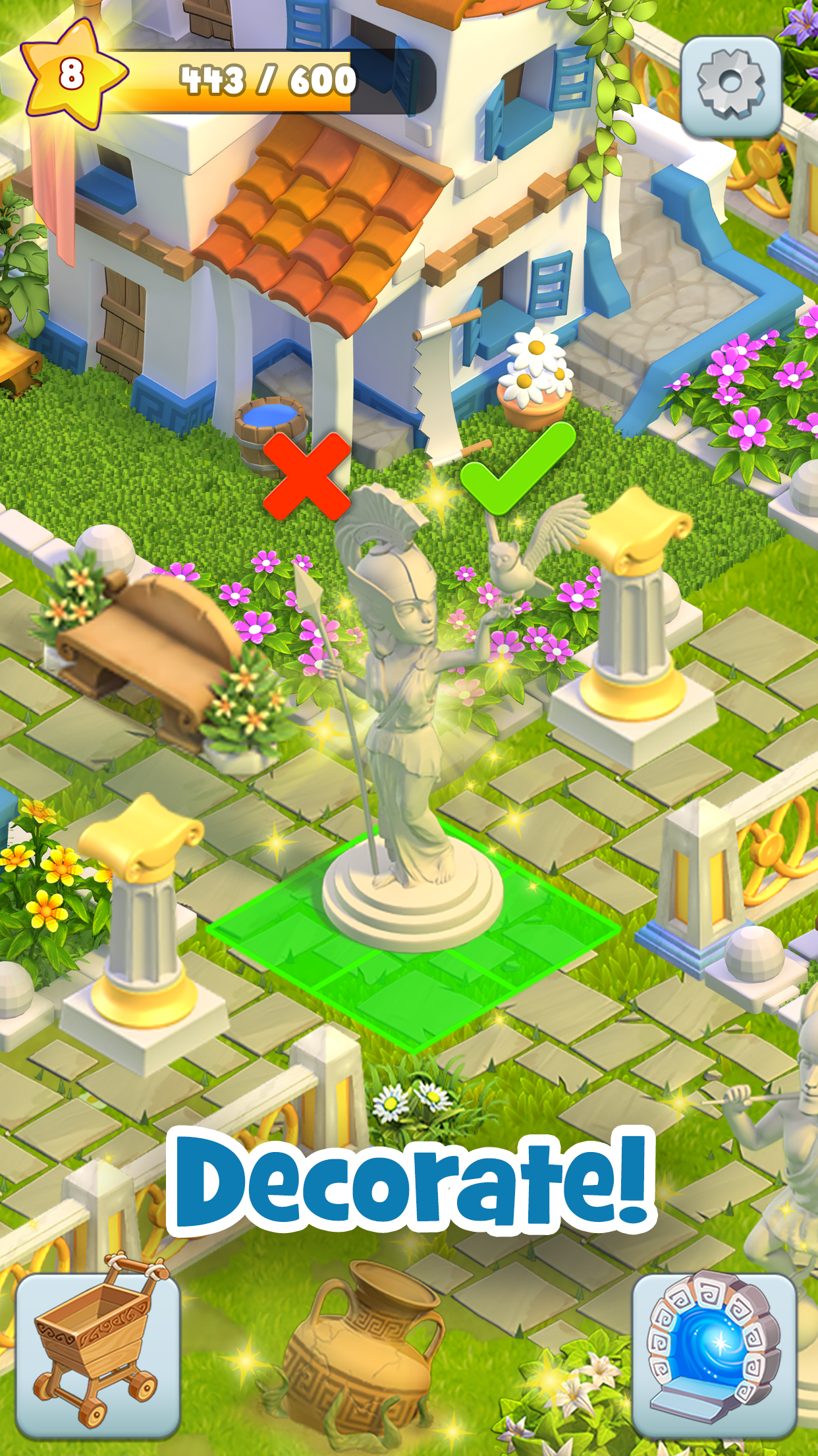 اسکرین شات 5 بازی Land of Legends: Island games