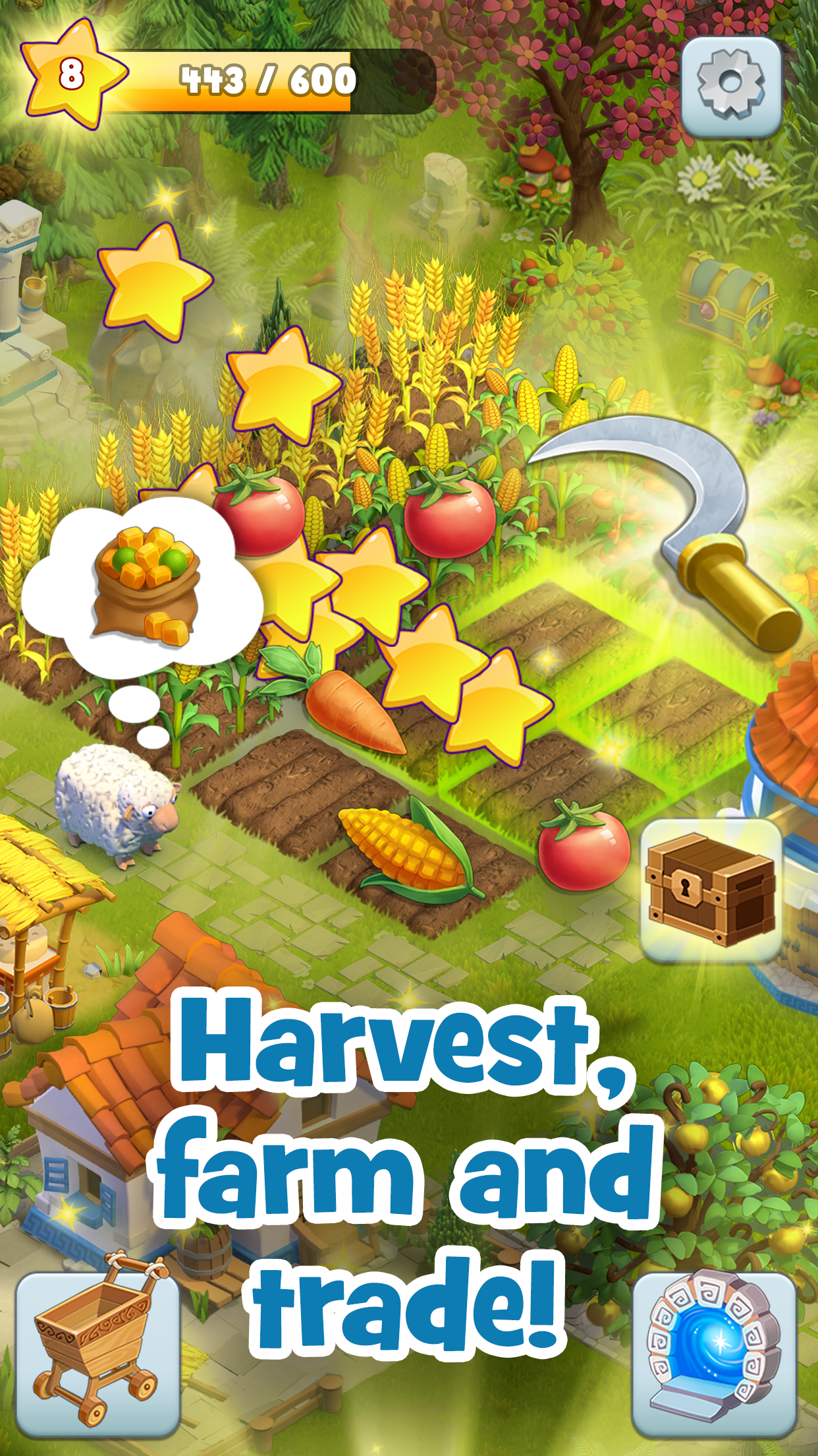 اسکرین شات 3 بازی Land of Legends: Island games