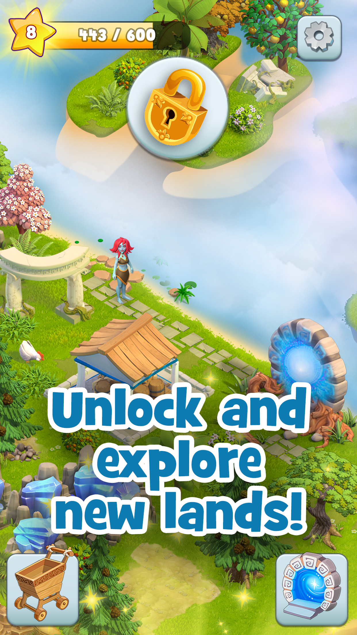 اسکرین شات 7 بازی Land of Legends: Island games