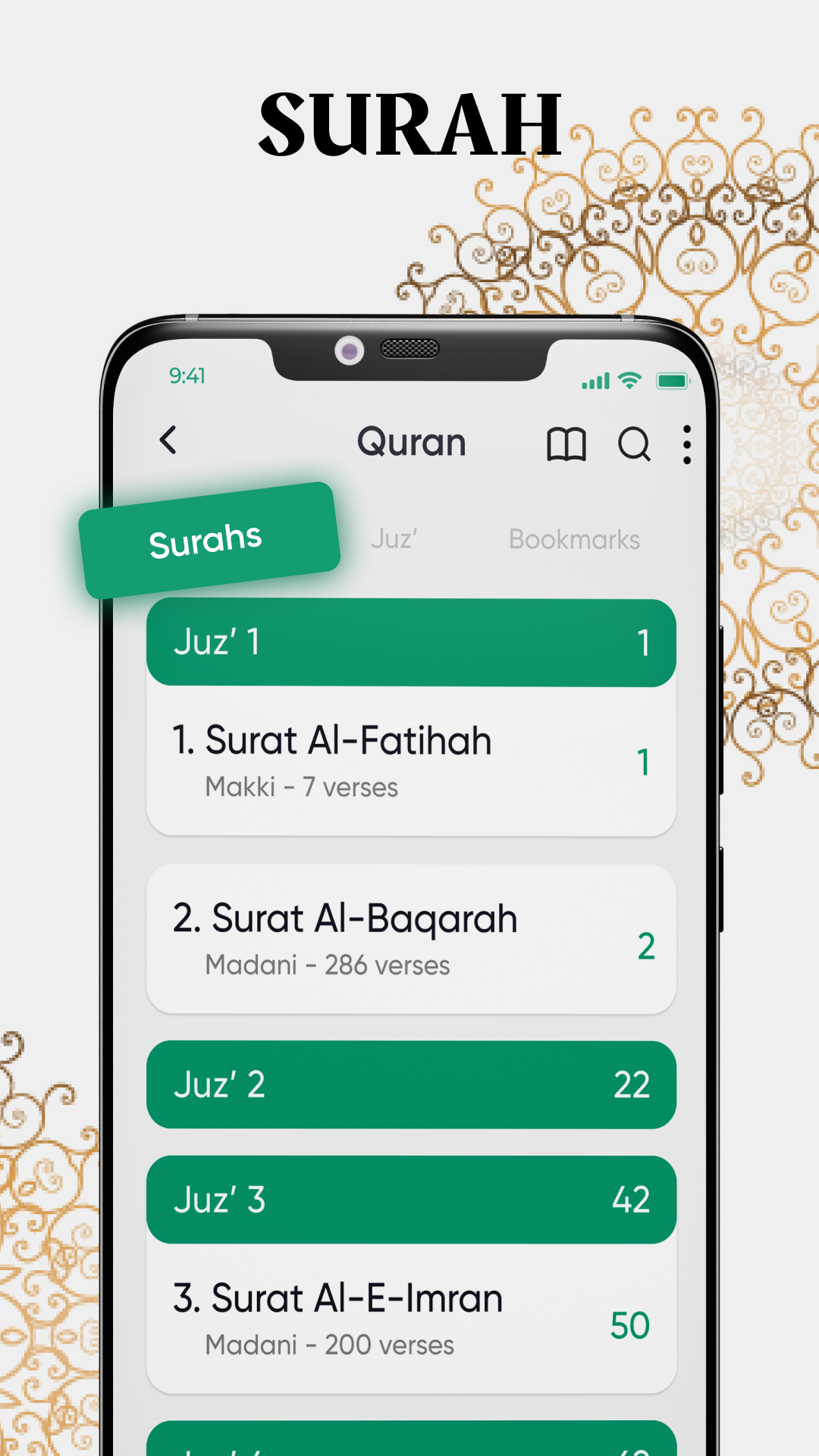اسکرین شات 3 برنامه Quran - Ramadan Prayer Times