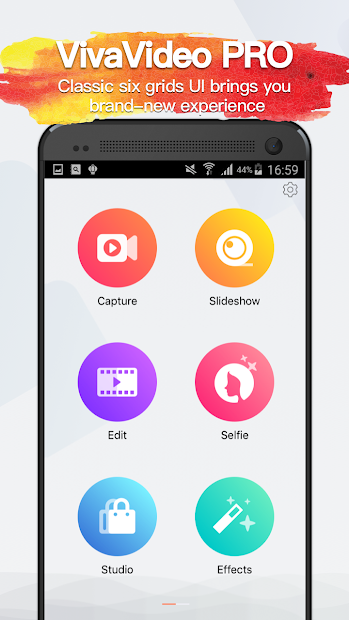 اسکرین شات 1 برنامه VivaVideo PRO Video Editor HD