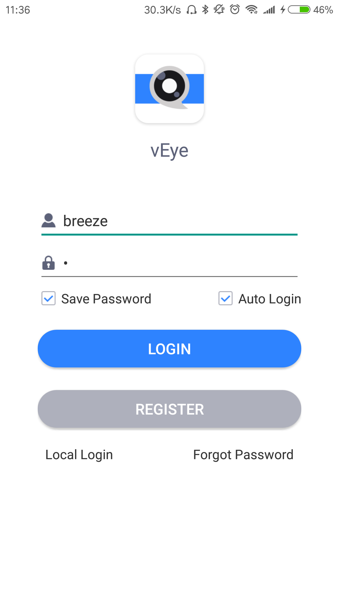 اسکرین شات 1 برنامه vEye