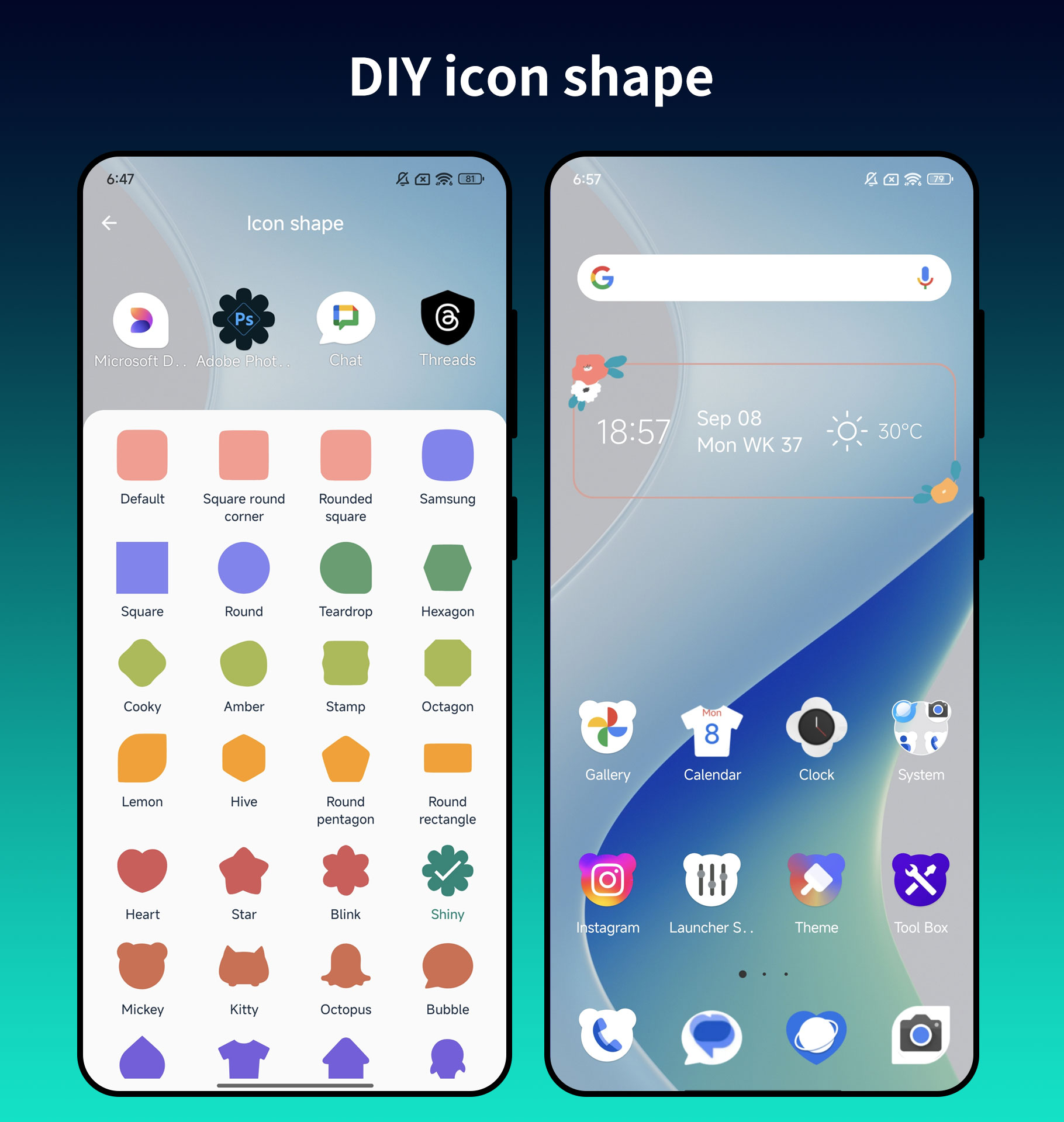 اسکرین شات 7 برنامه Rich Launcher for Android 16