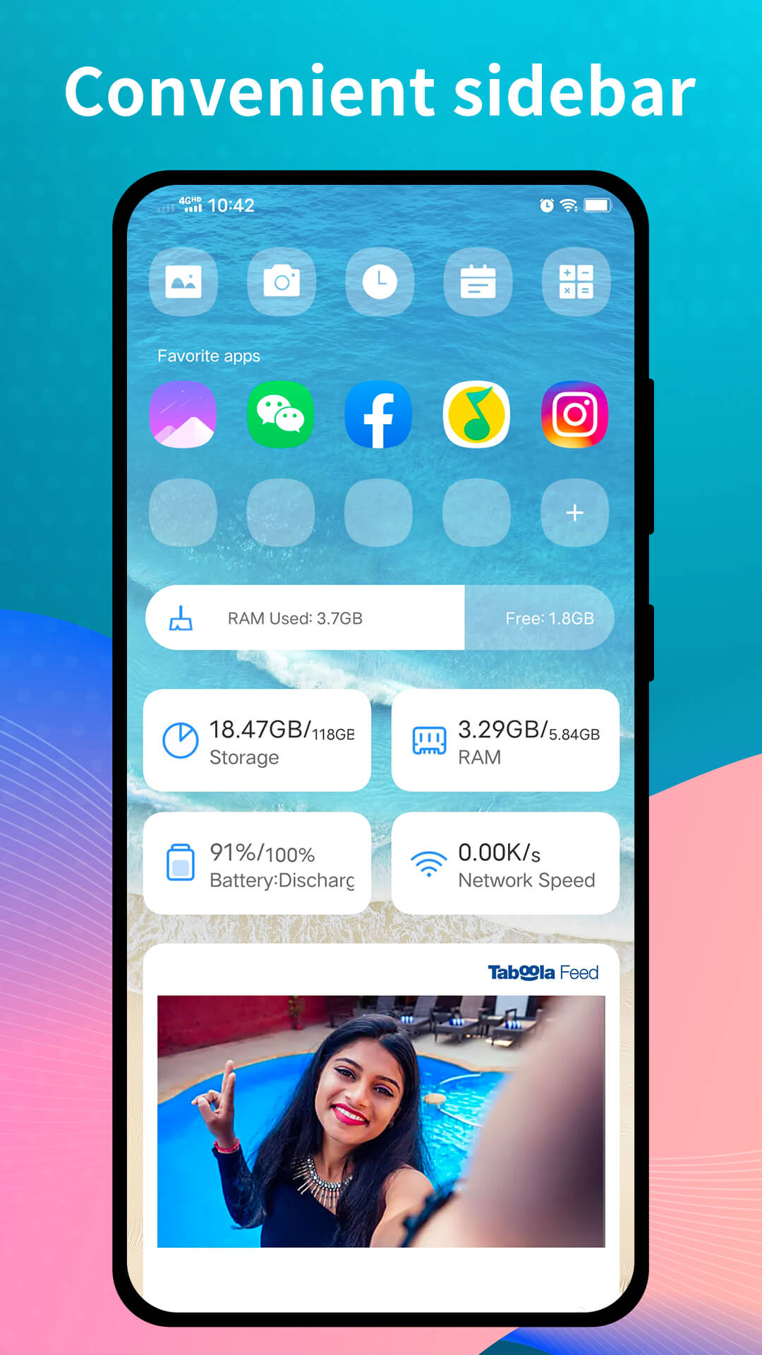 اسکرین شات 8 برنامه Rich Launcher for Android 16