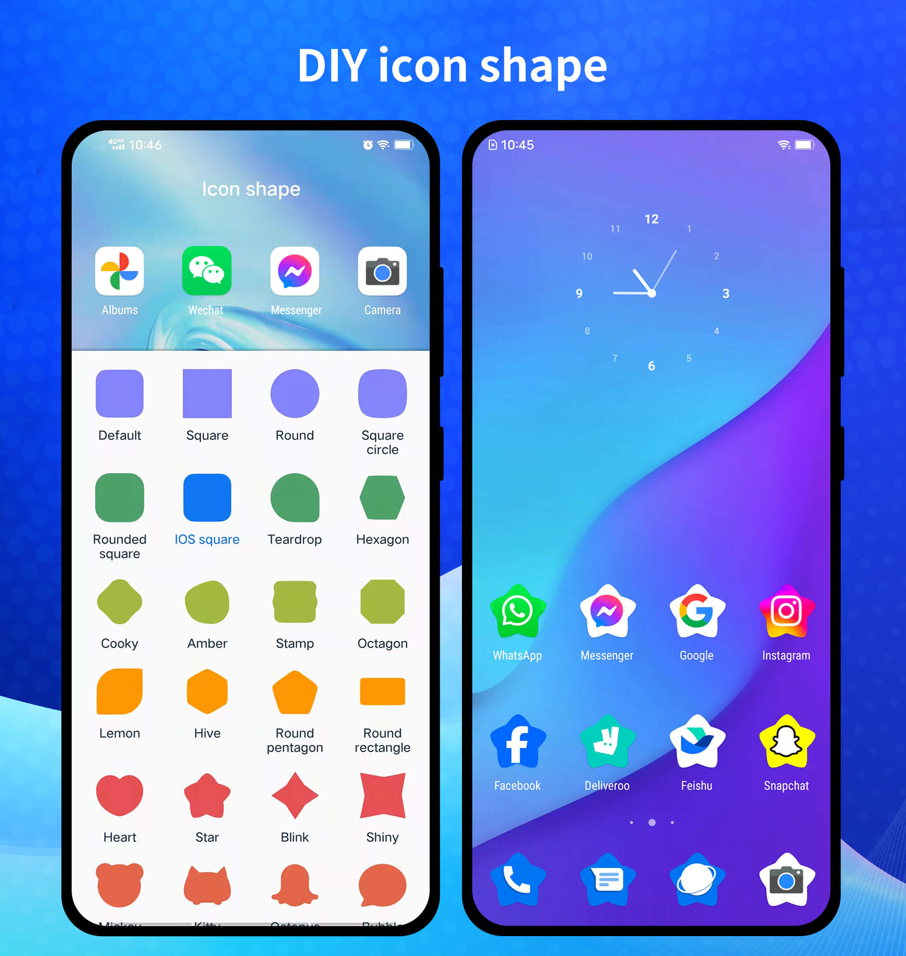 اسکرین شات 5 برنامه Cool R Launcher for Android 11