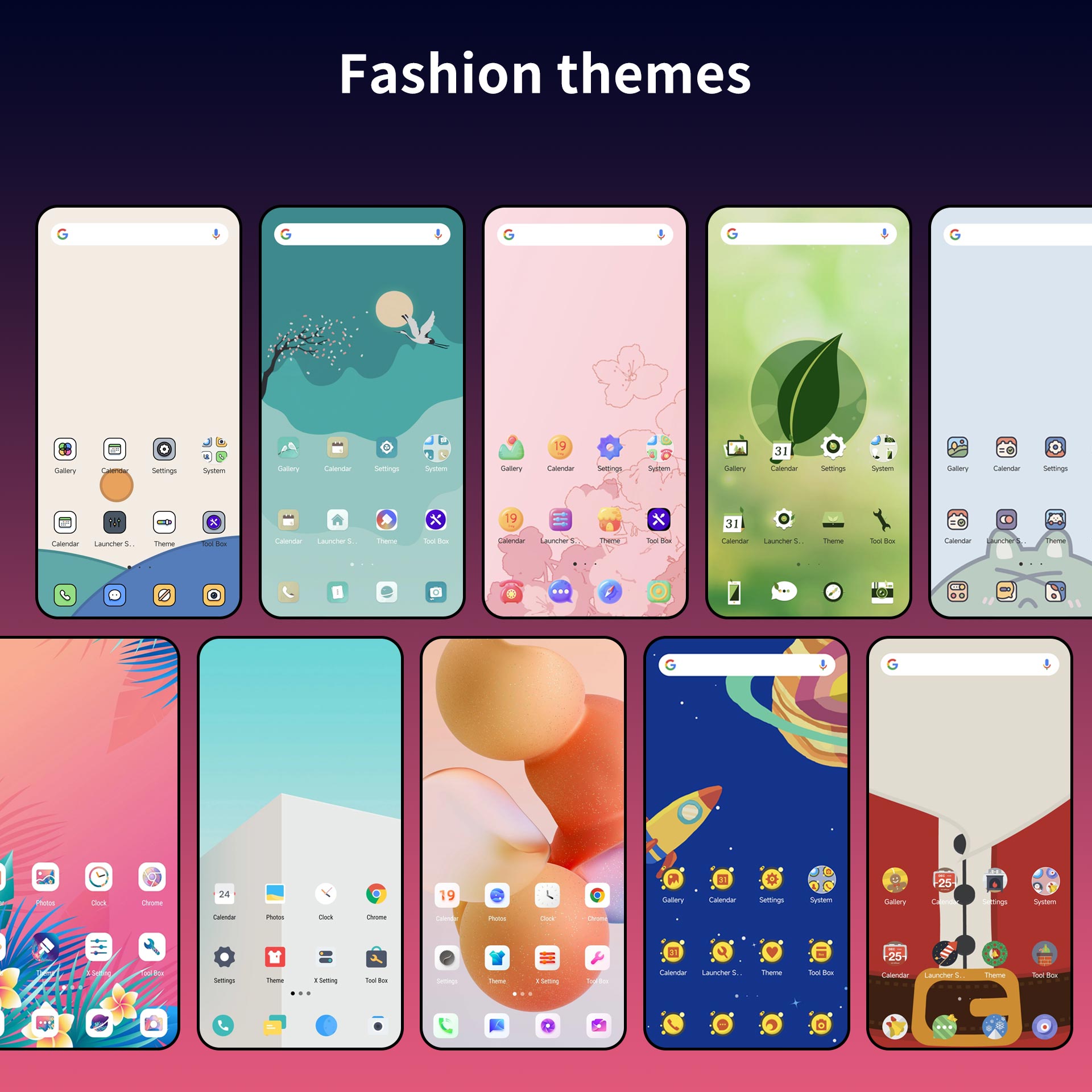 اسکرین شات 3 برنامه Rich Launcher for Android 16