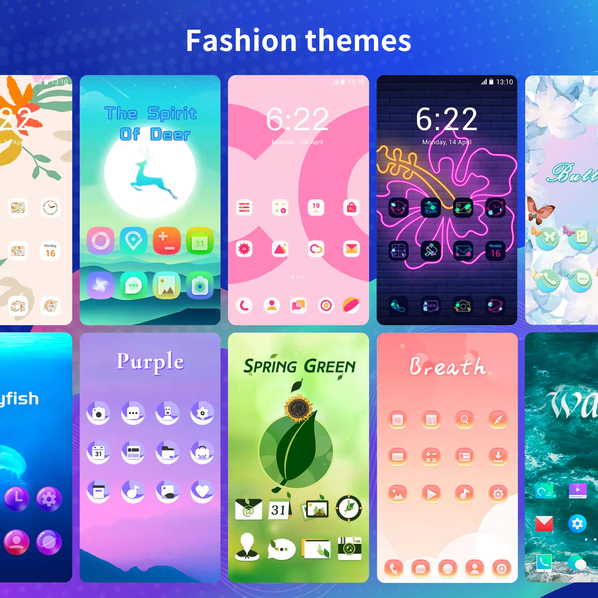 اسکرین شات 3 برنامه Cool R Launcher for Android 11