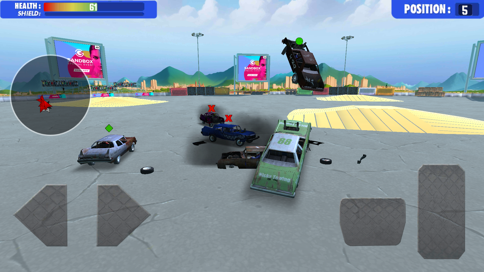 اسکرین شات 2 بازی Demolition Derby Life