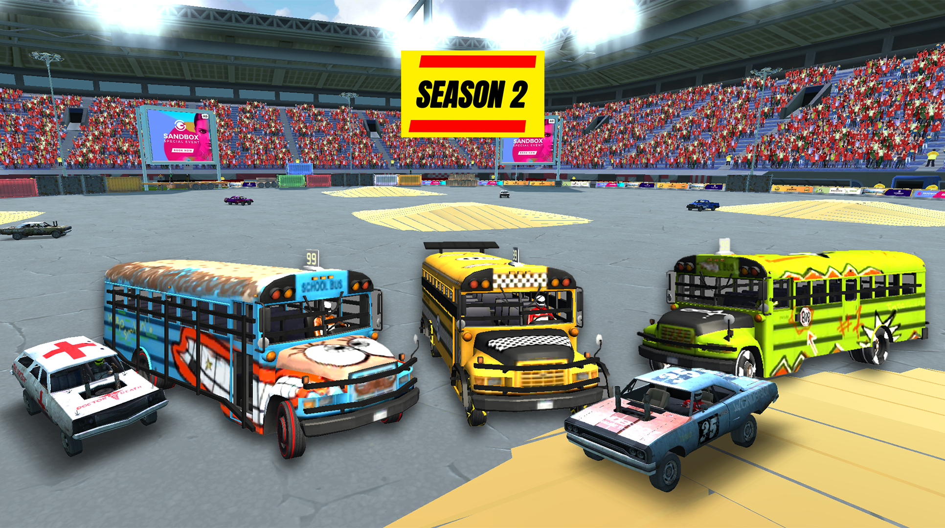 اسکرین شات 1 بازی Demolition Derby Life