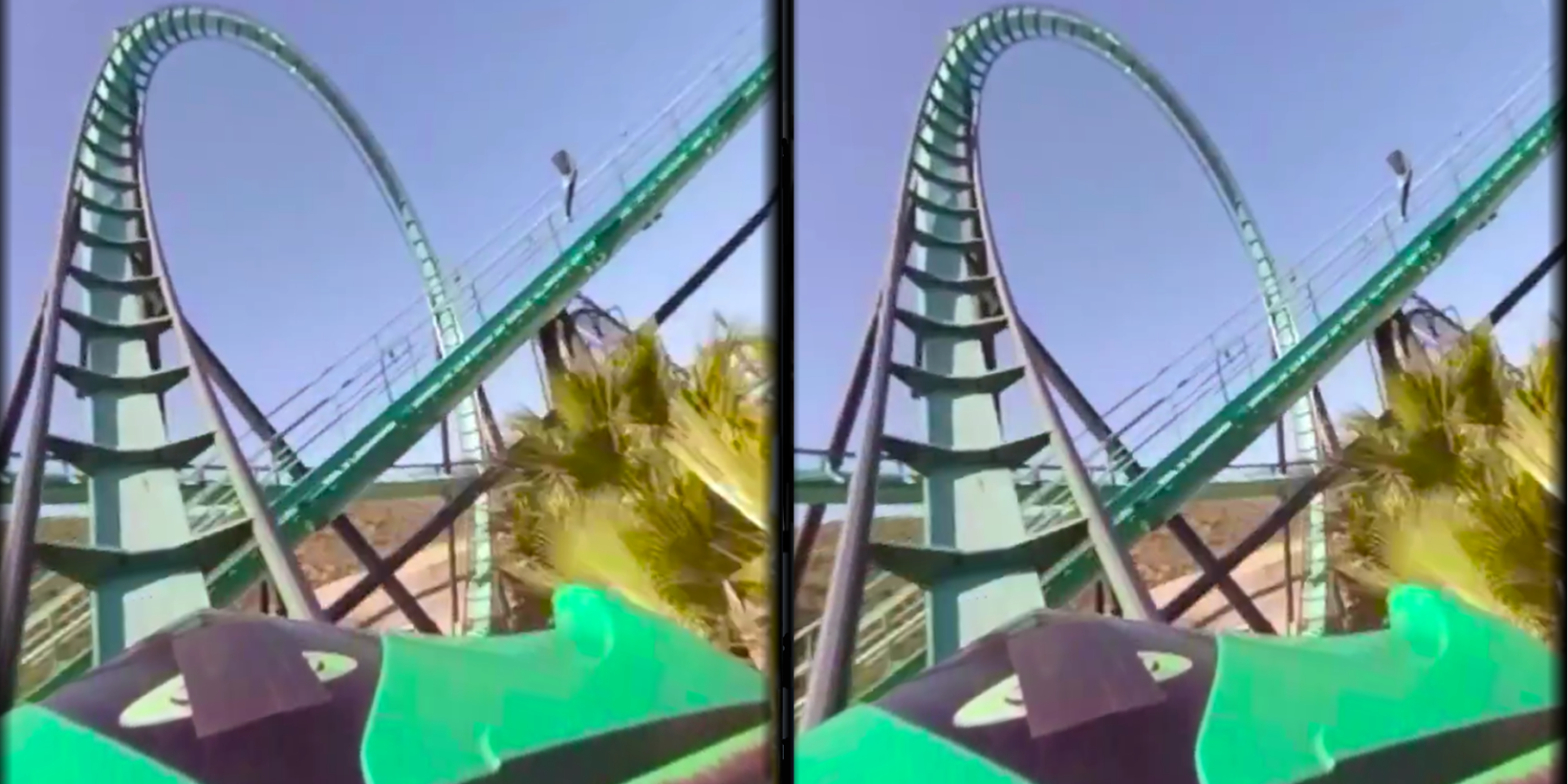 اسکرین شات 3 بازی VR Thrills Roller Coaster Game