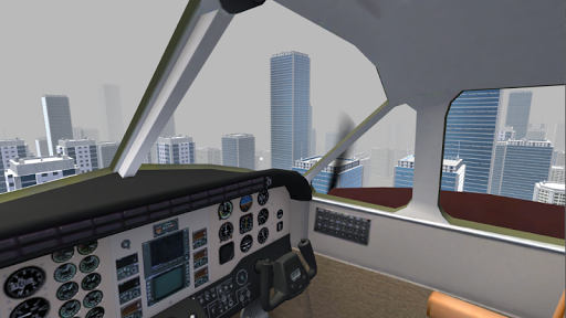 اسکرین شات 3 بازی VR Flight: Airplane Pilot Simulator (Cardboard)