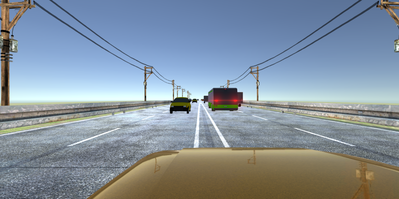 اسکرین شات 4 بازی VR Racer: Highway Traffic 360