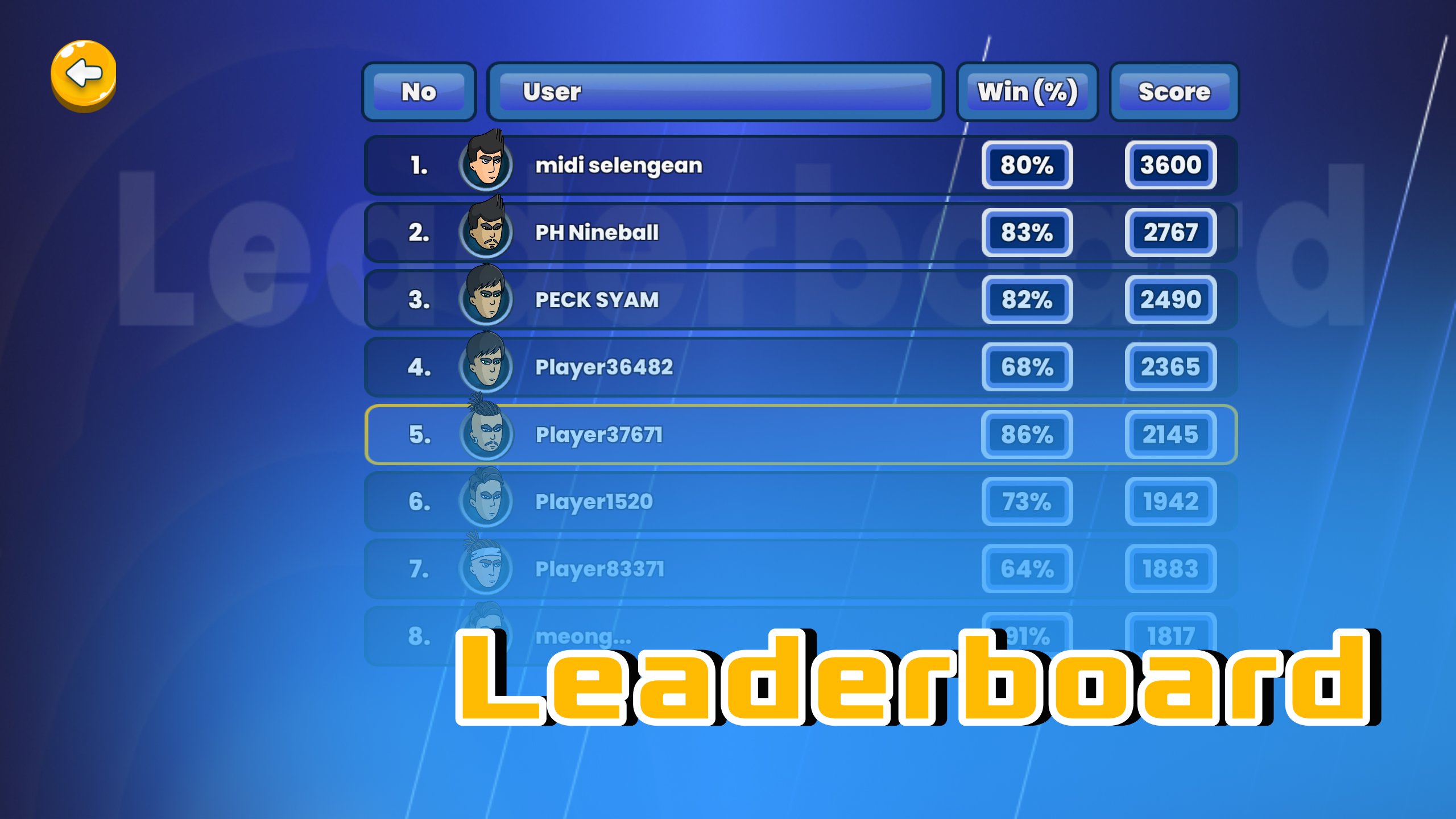 اسکرین شات 4 بازی Soccer Spike - Kick Volleyball