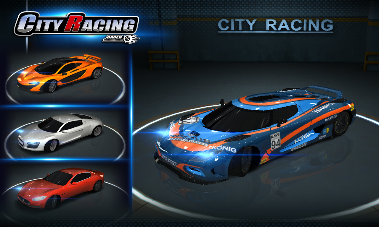 اسکرین شات 3 بازی City Racing 3D