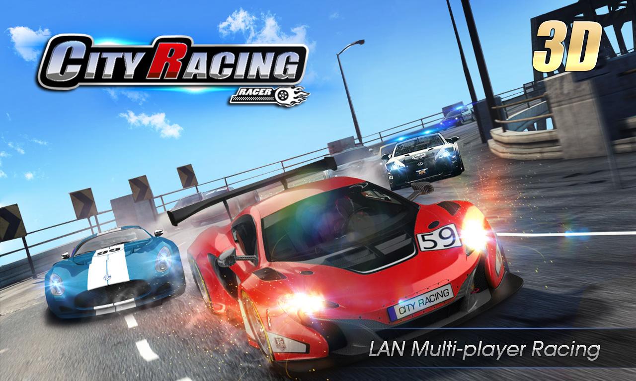 اسکرین شات 1 بازی City Racing 3D