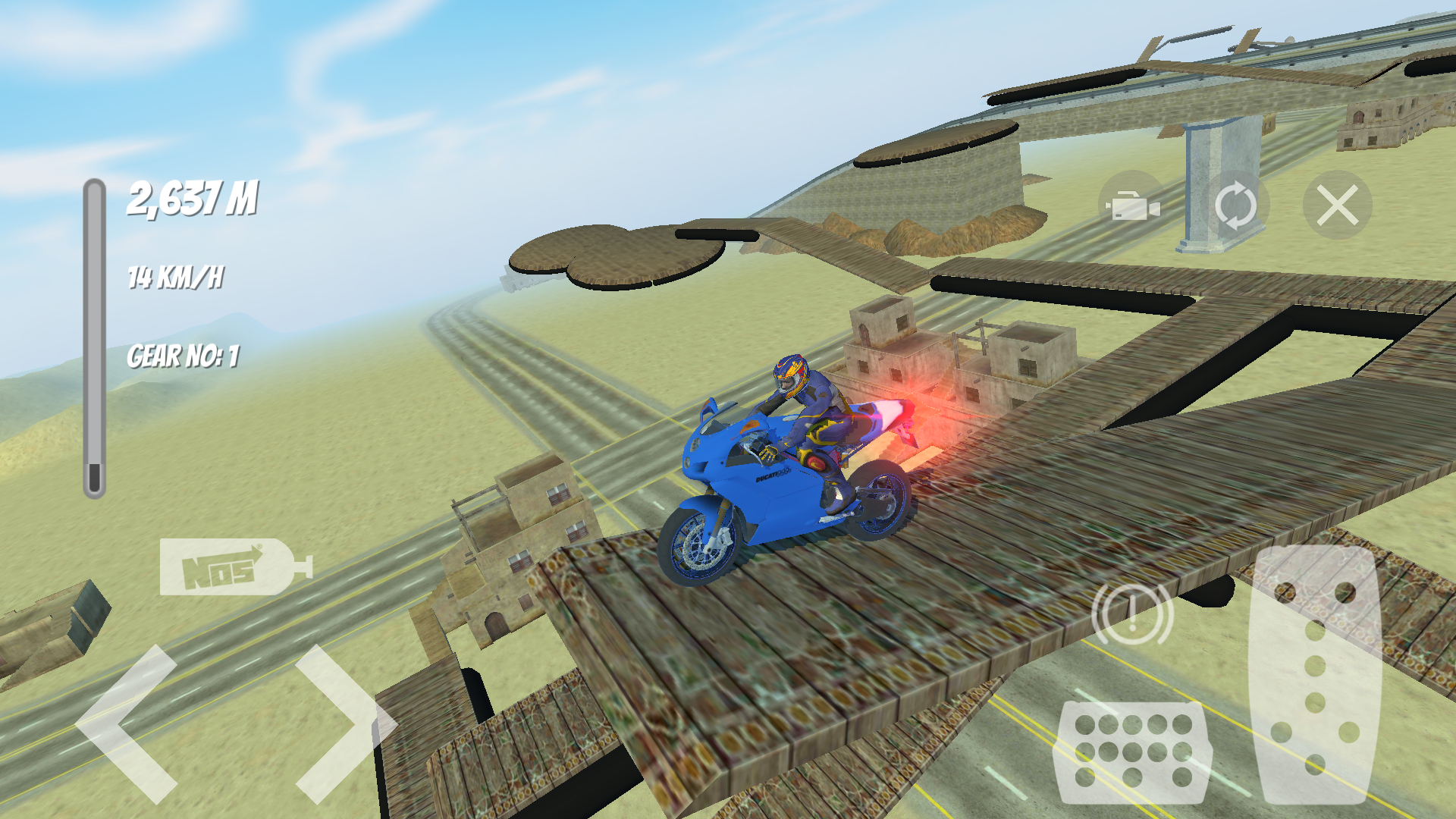 اسکرین شات 1 بازی Racing Motorbike Trial