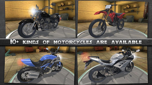 اسکرین شات 3 بازی Motorcycle Rider - Racing of Motor Bike