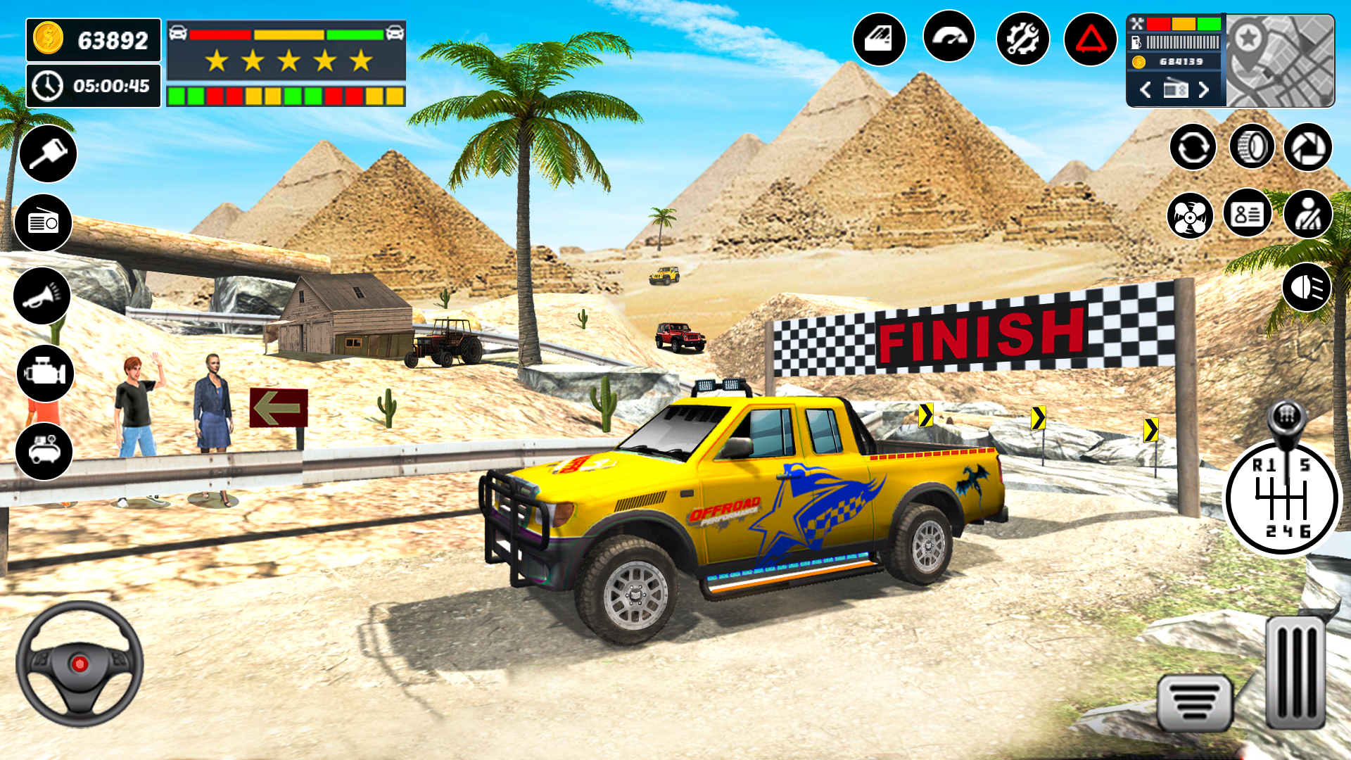 اسکرین شات 4 بازی Jeep Offroad & Car Driving