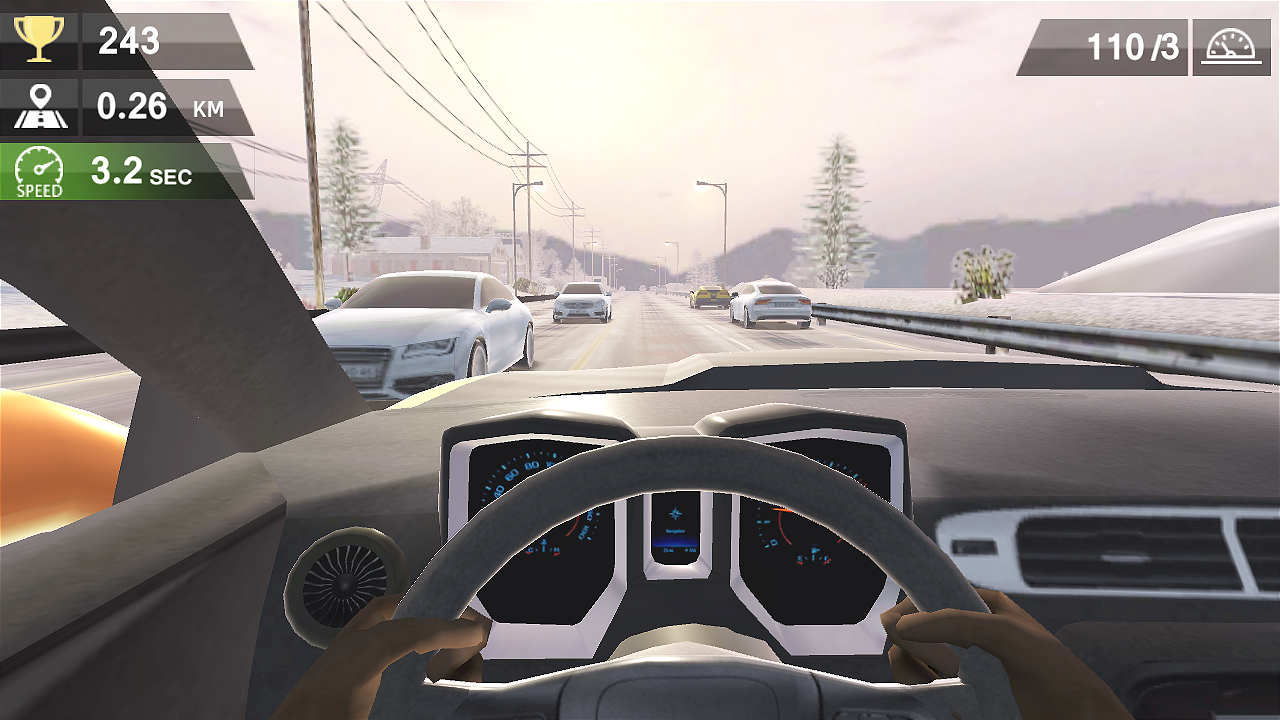 اسکرین شات 2 بازی Racing Traffic Car Speed