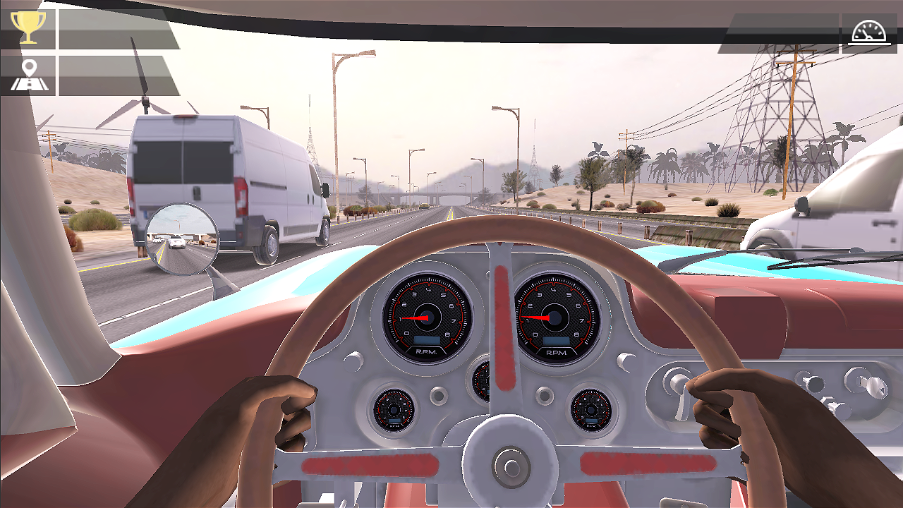 اسکرین شات 4 بازی Racing Traffic Car Speed