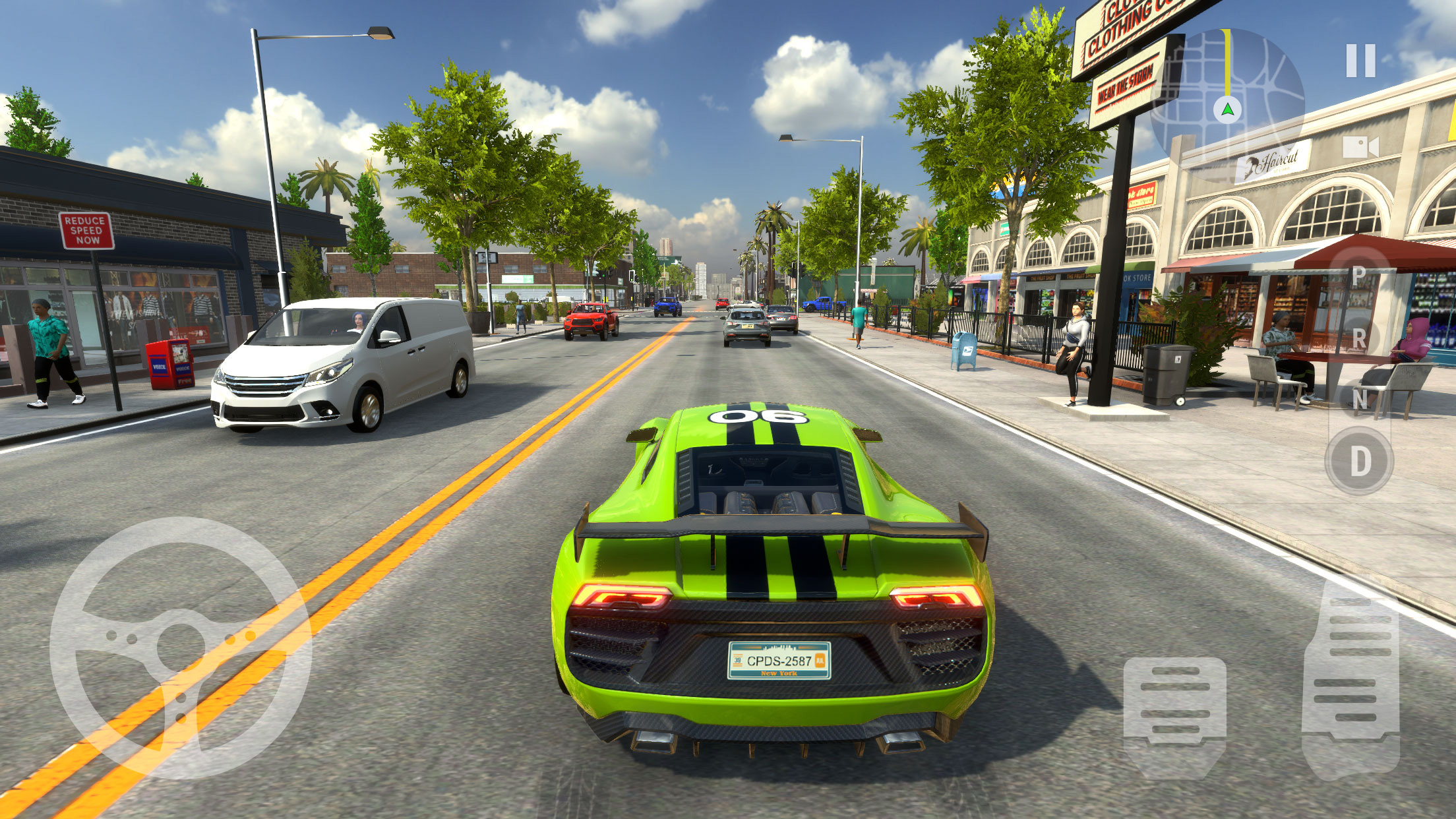 اسکرین شات 2 بازی Car Parking Driving School