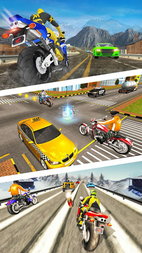 اسکرین شات 6 بازی Racing Moto: Speed Traffic Rider 3D