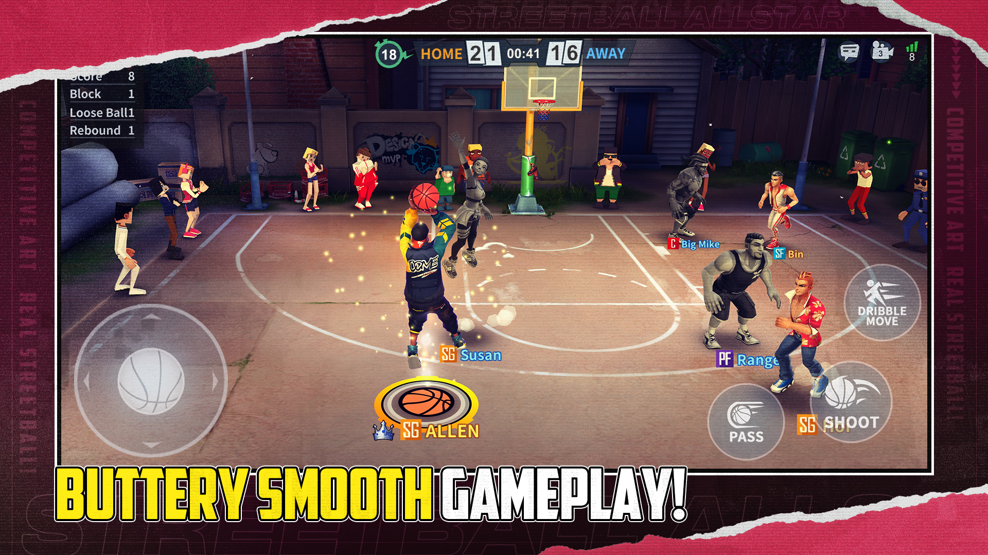 اسکرین شات 5 بازی Streetball Allstar