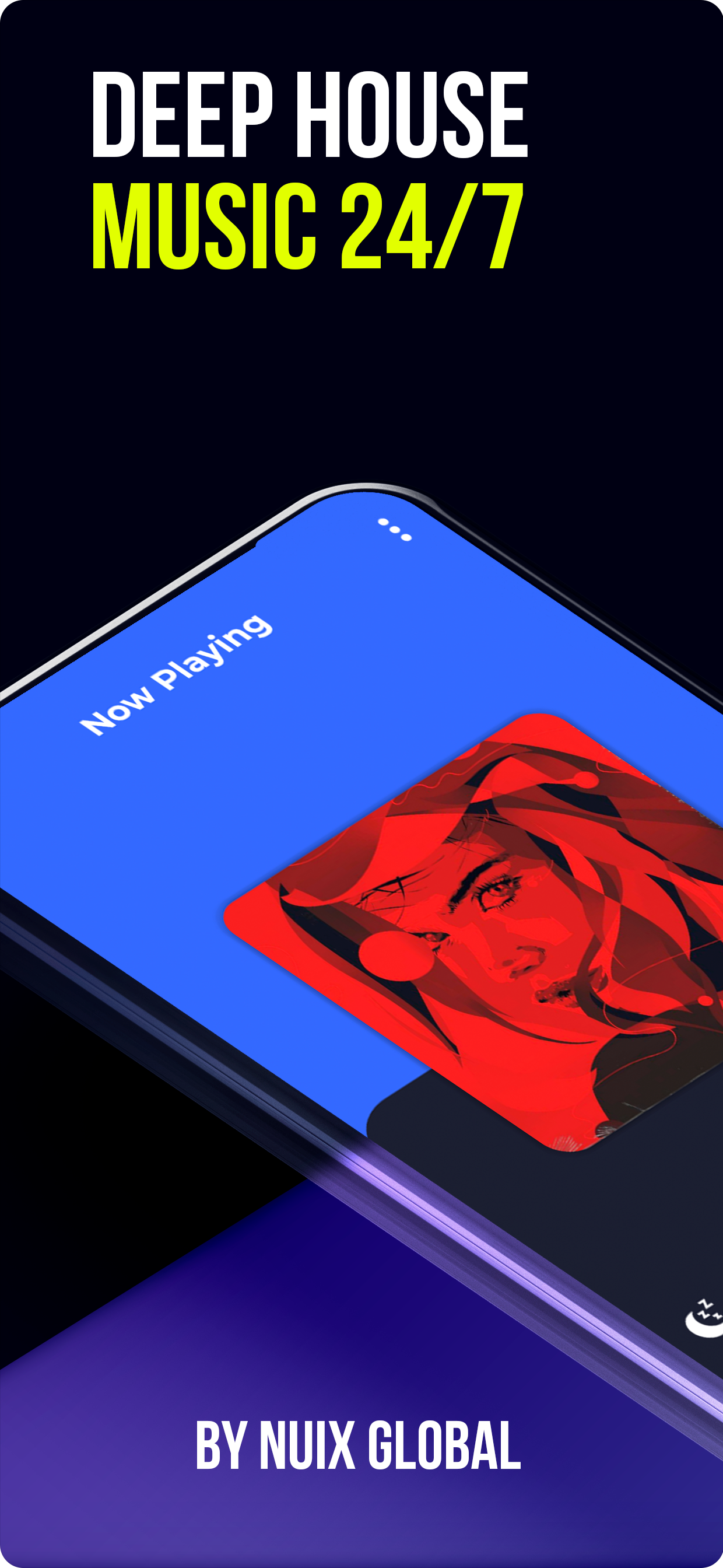 اسکرین شات 1 برنامه Deep House Radio - EDM Music