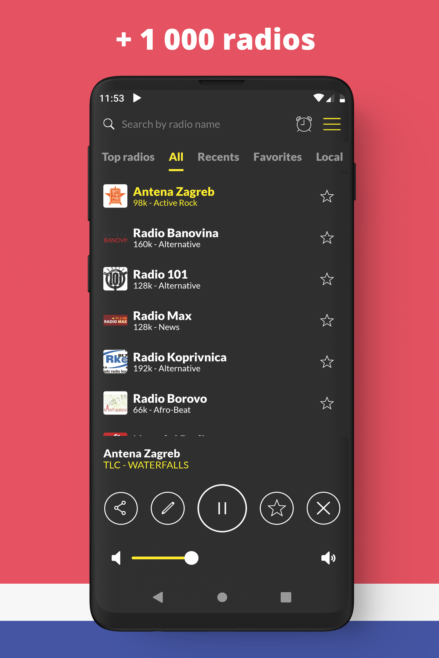 اسکرین شات 2 برنامه Radio Croatia FM online