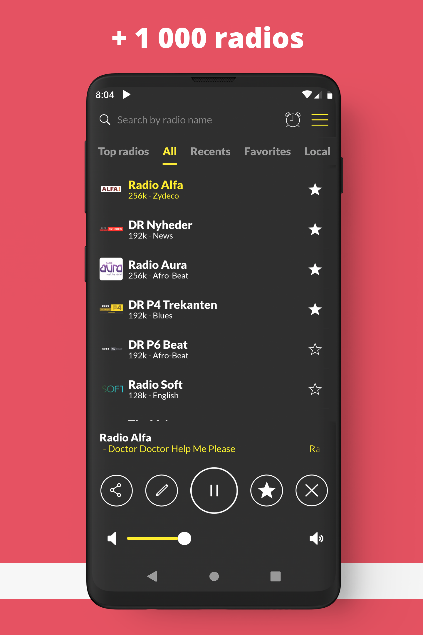 اسکرین شات 2 برنامه Radio Denmark FM online