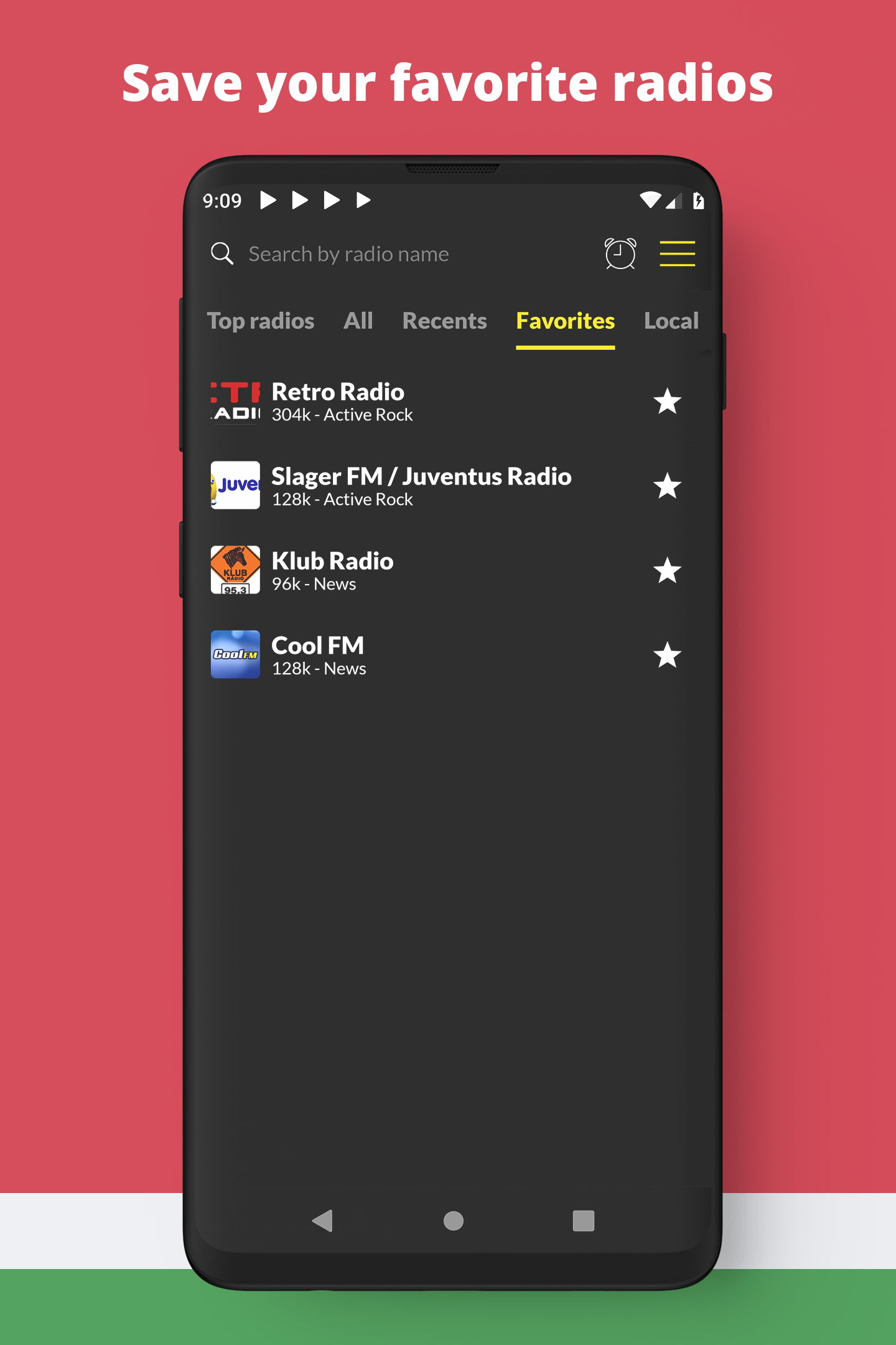 اسکرین شات 3 برنامه Radio Hungary FM online