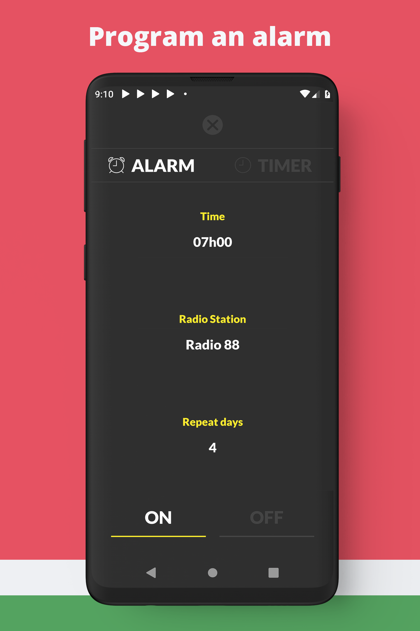 اسکرین شات 4 برنامه Radio Hungary FM online