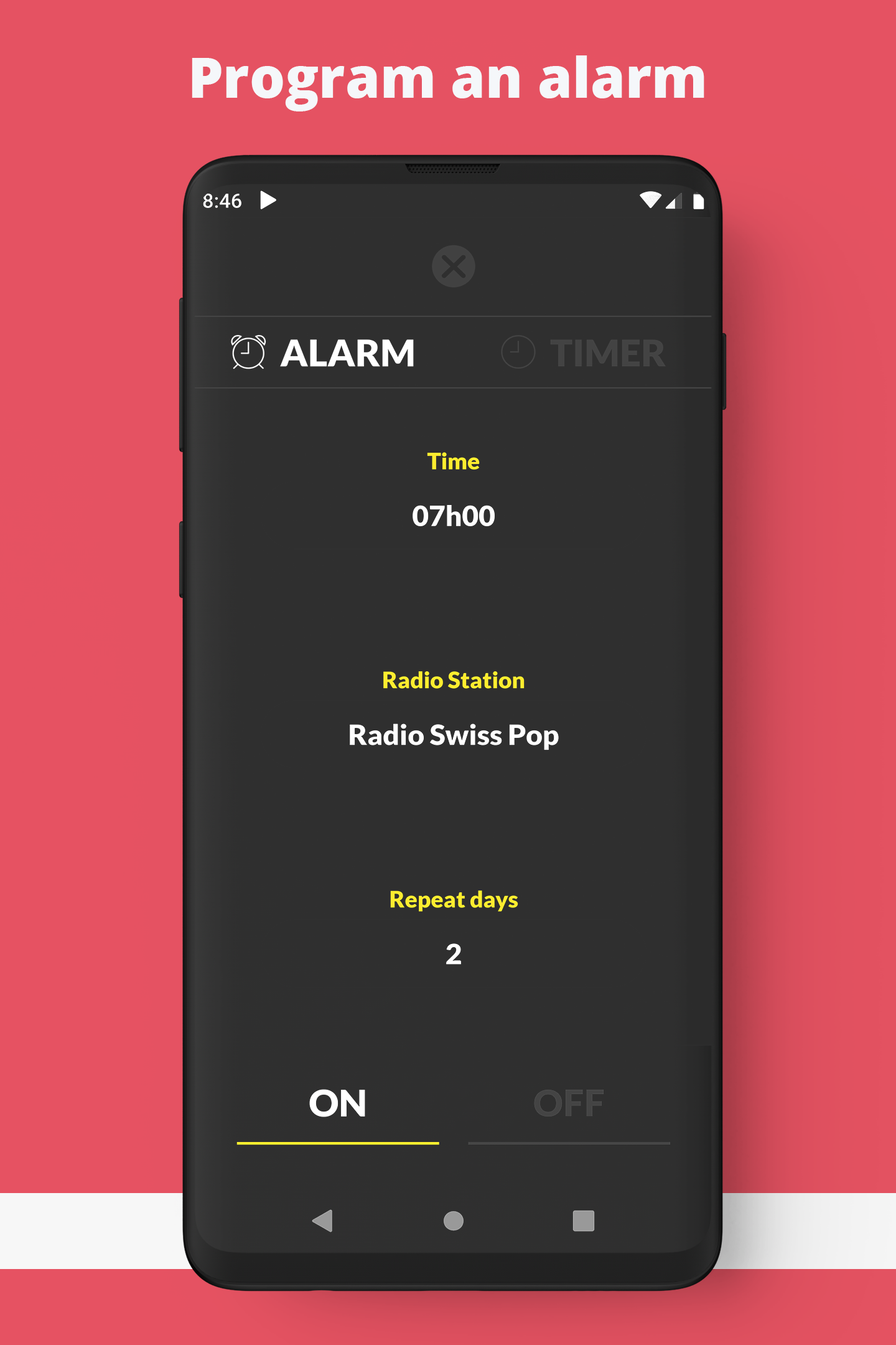 اسکرین شات 4 برنامه Radio Switzerland FM online