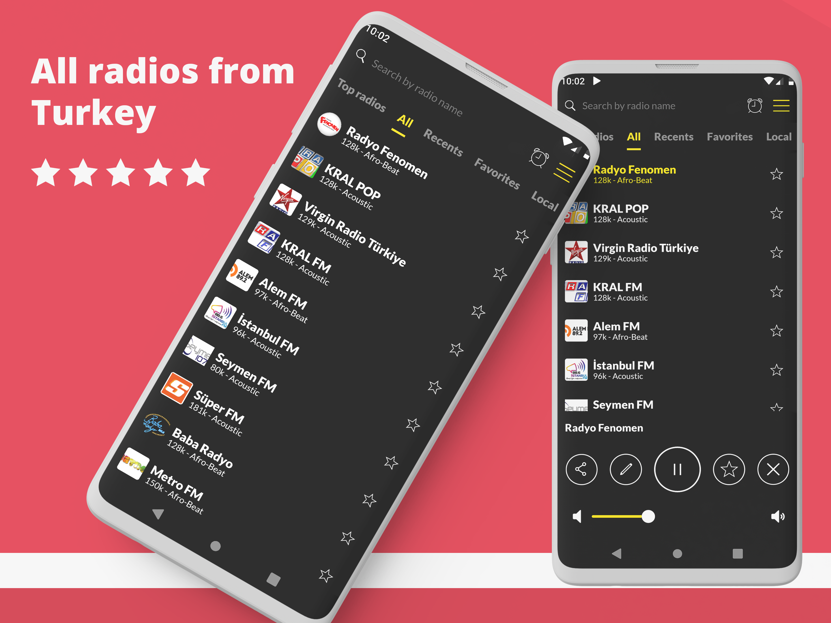 اسکرین شات 1 برنامه Radio Turkey FM online