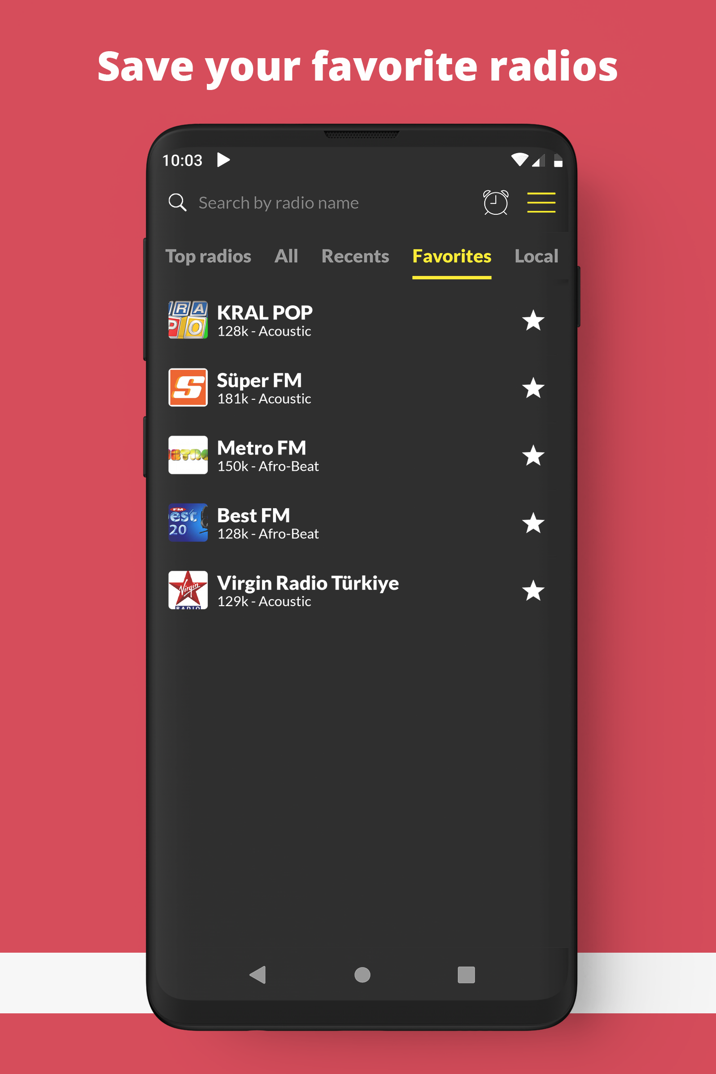 اسکرین شات 3 برنامه Radio Turkey FM online