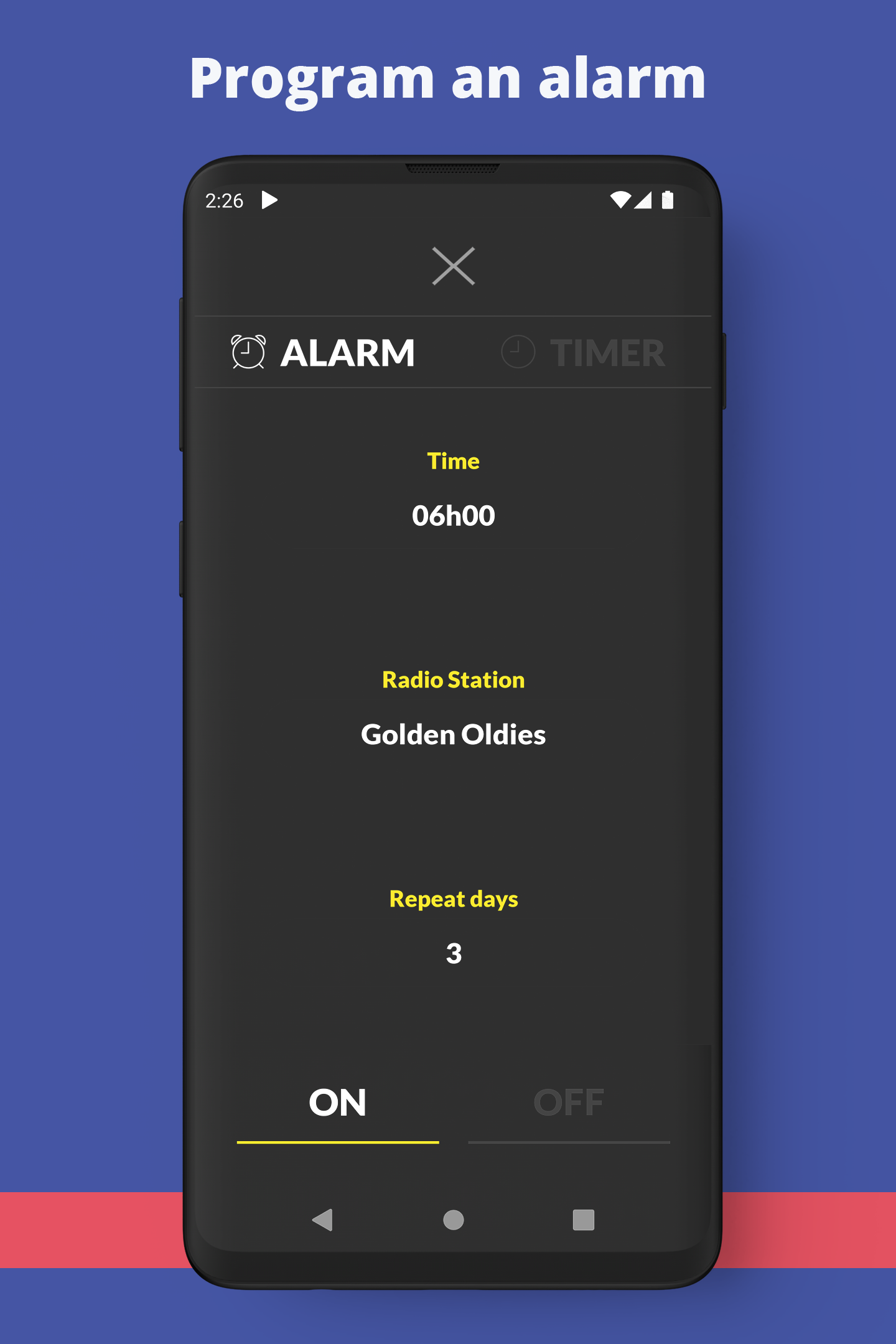 اسکرین شات 4 برنامه Radio UK: Online FM Radio