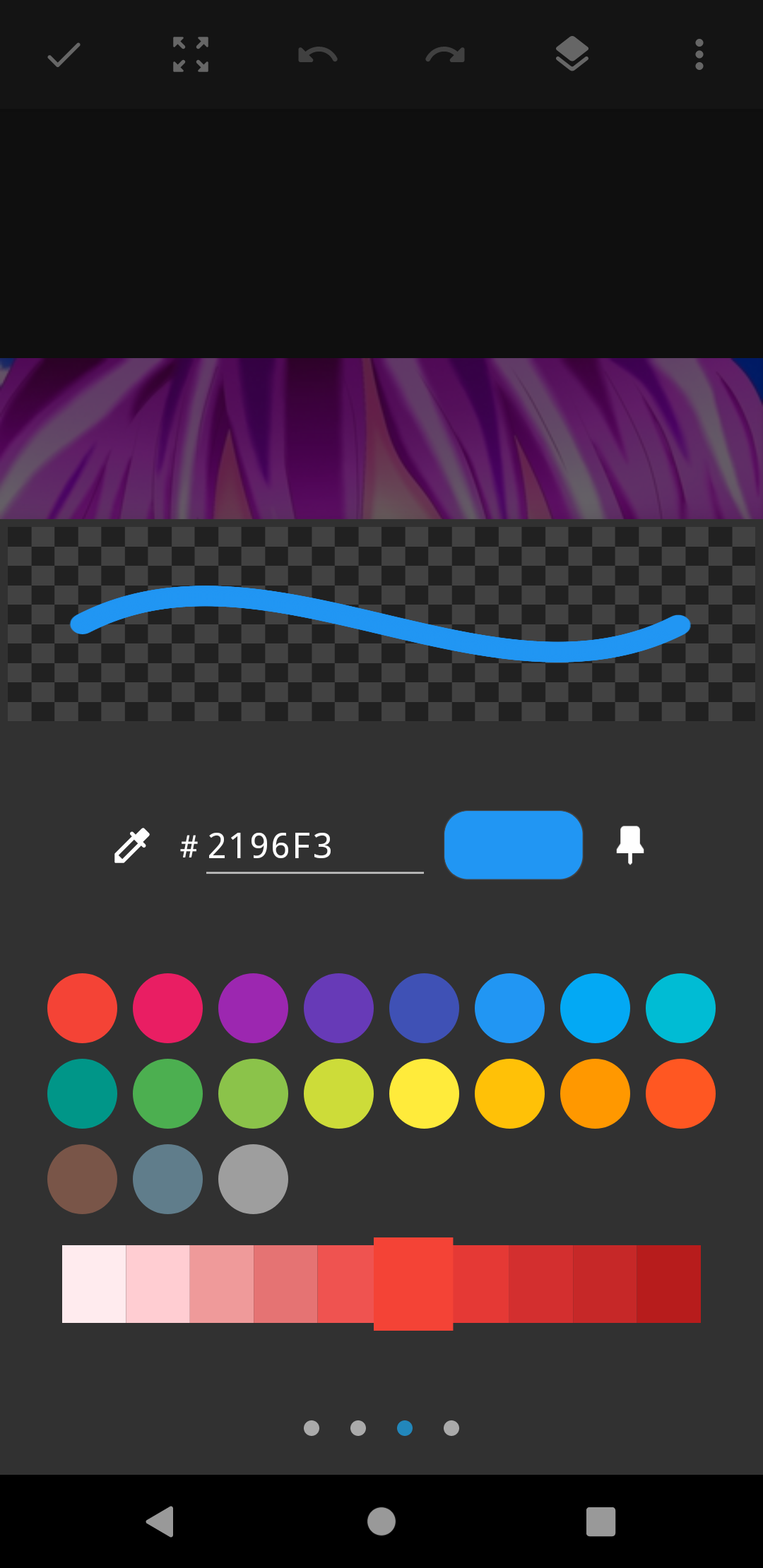 اسکرین شات 3 برنامه Sketchbook Lite - Artbook