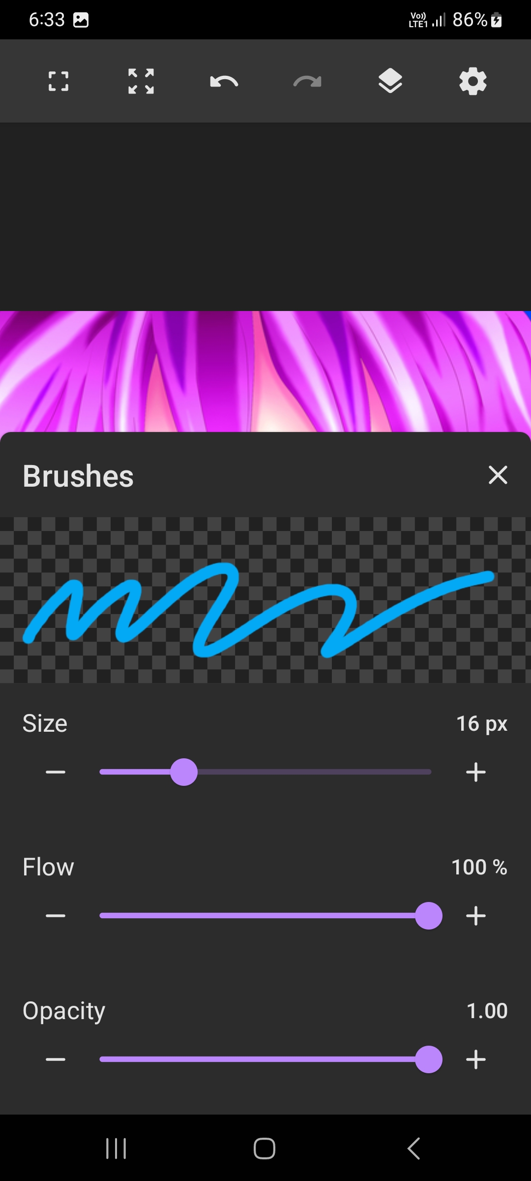 اسکرین شات 2 برنامه Sketch by Rasm - draw & paint