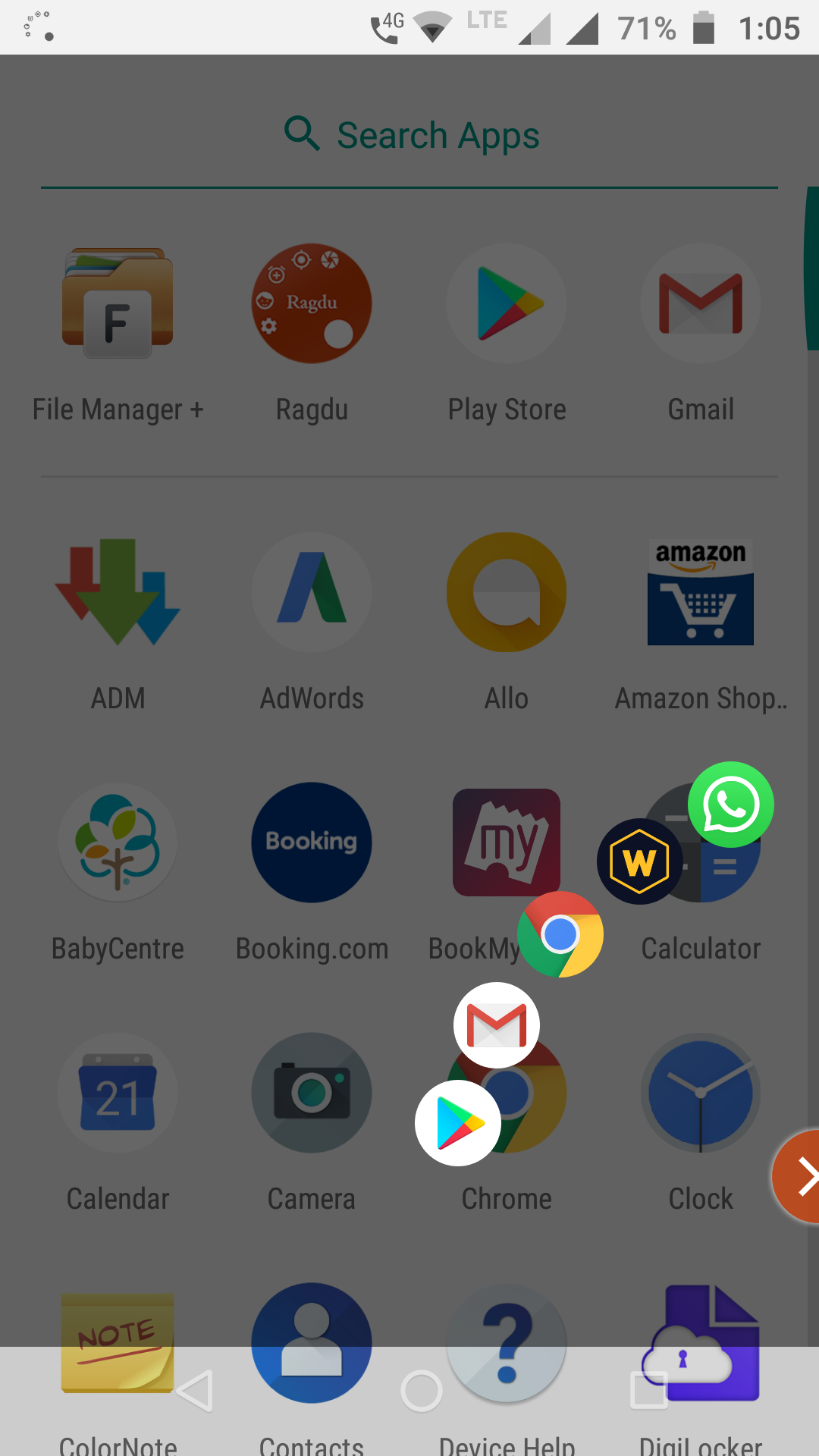 اسکرین شات 3 برنامه App Switcher - Ragdu