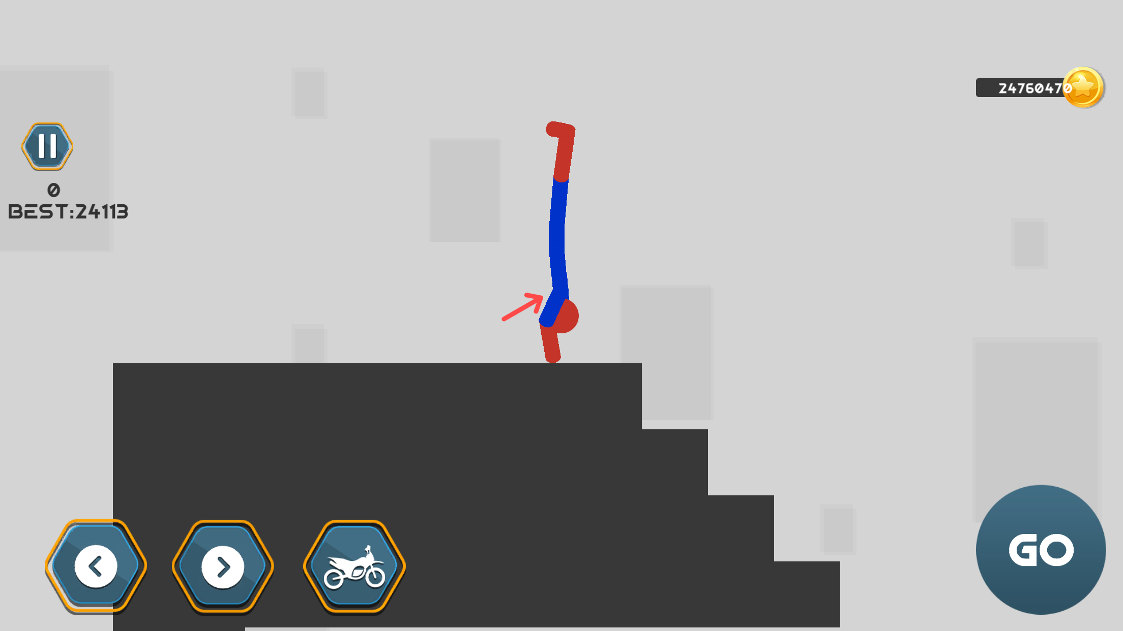اسکرین شات 6 بازی Stickman Dismount Ragdoll Game