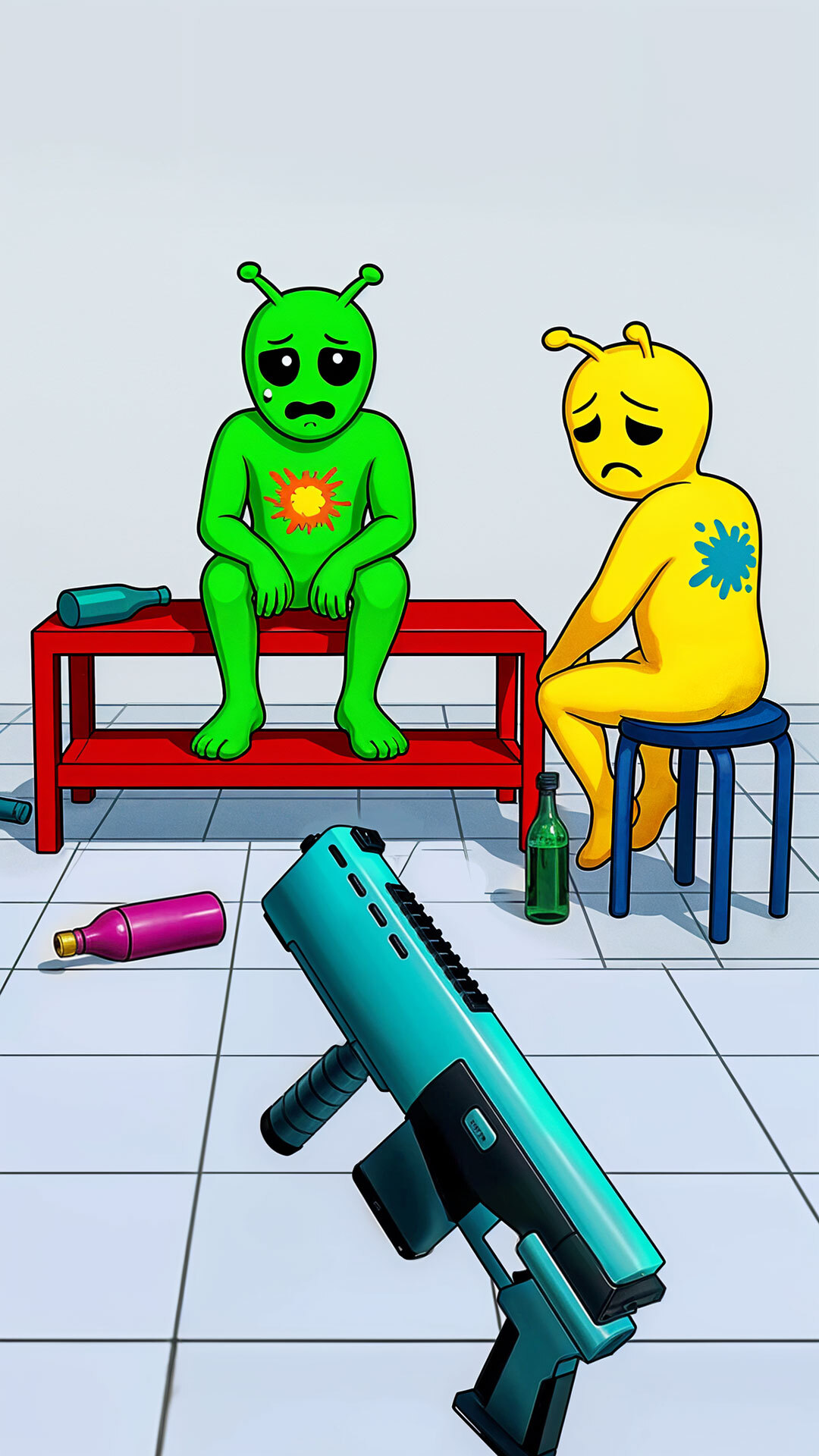 اسکرین شات 3 بازی Ragdoll Shooter Gun Showdown